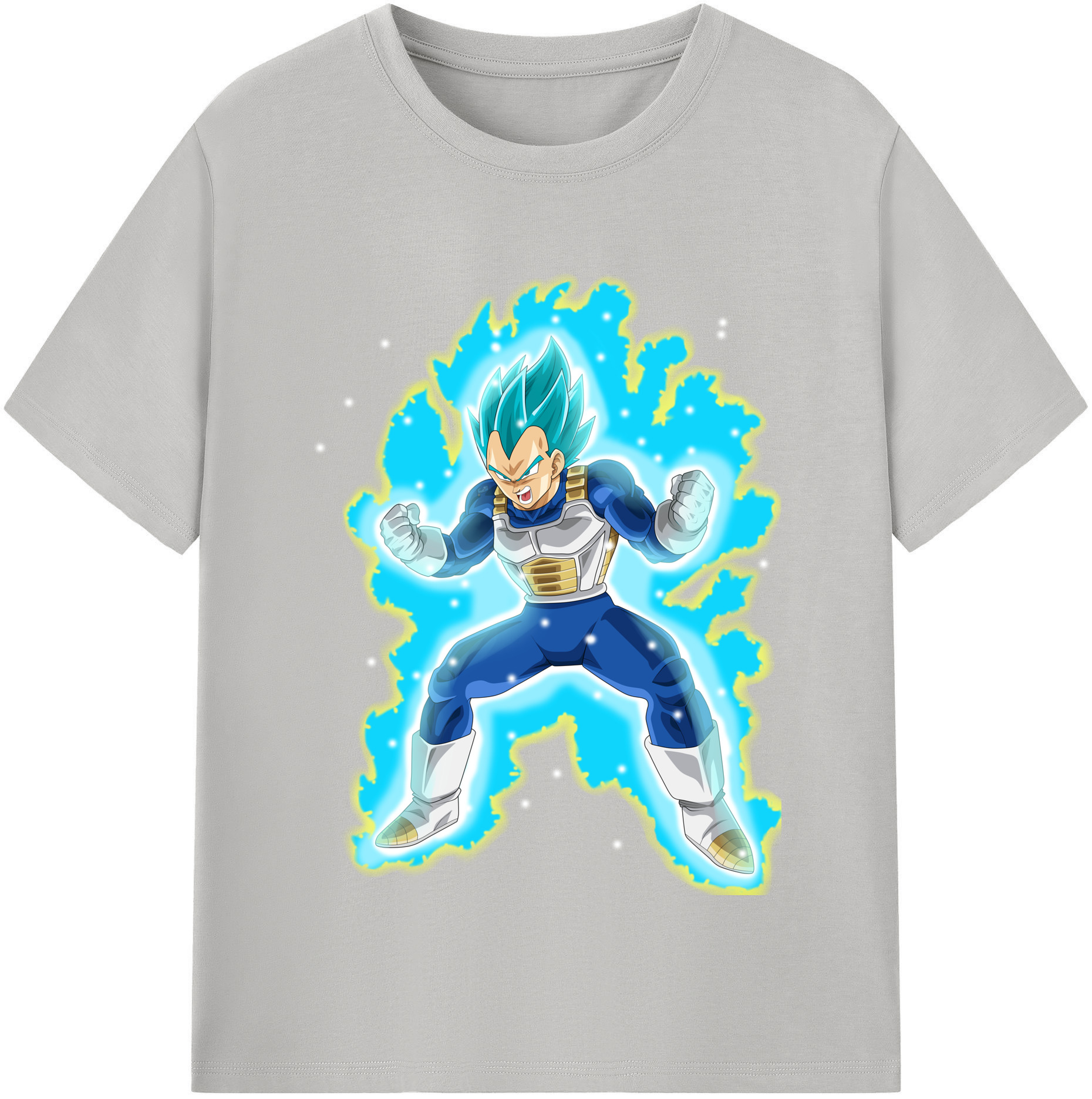 （画像用） ドラゴンボール ベジータ四世（Bejīta Yonsei）DRAGON BALL Vegeta IV レディースカジュアルプリントTシャツ（綿100％）