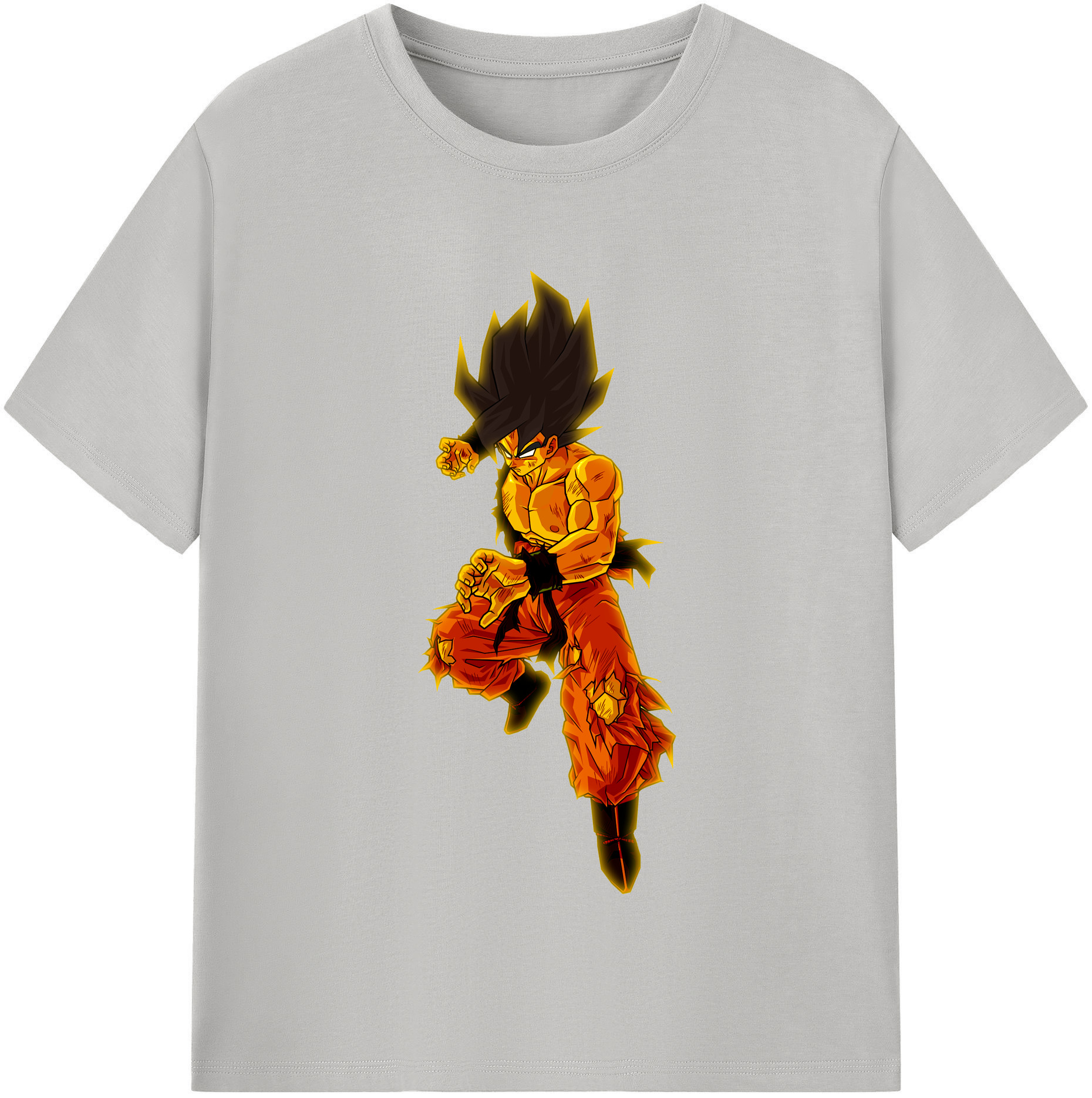 （画像用） ドラゴンボール 孫 悟飯（そんごはん）DRAGON BALL Son Gohan レディースカジュアルプリントTシャツ（綿100％）