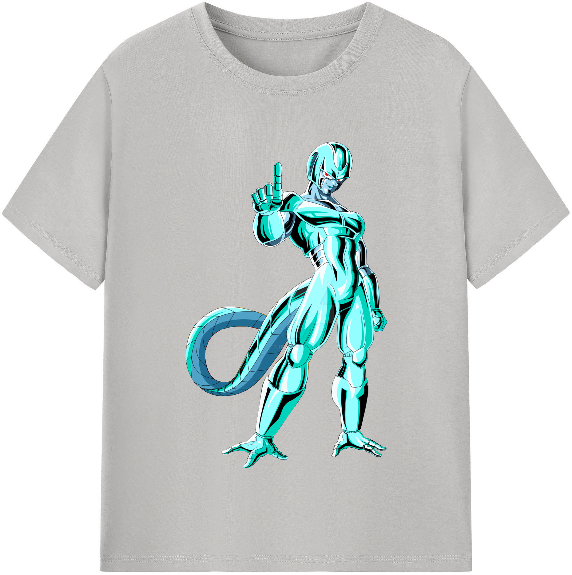 （画像用） ドラゴンボール クウラ DRAGON BALL Cooler Coora レディースカジュアルプリントTシャツ（綿100％）