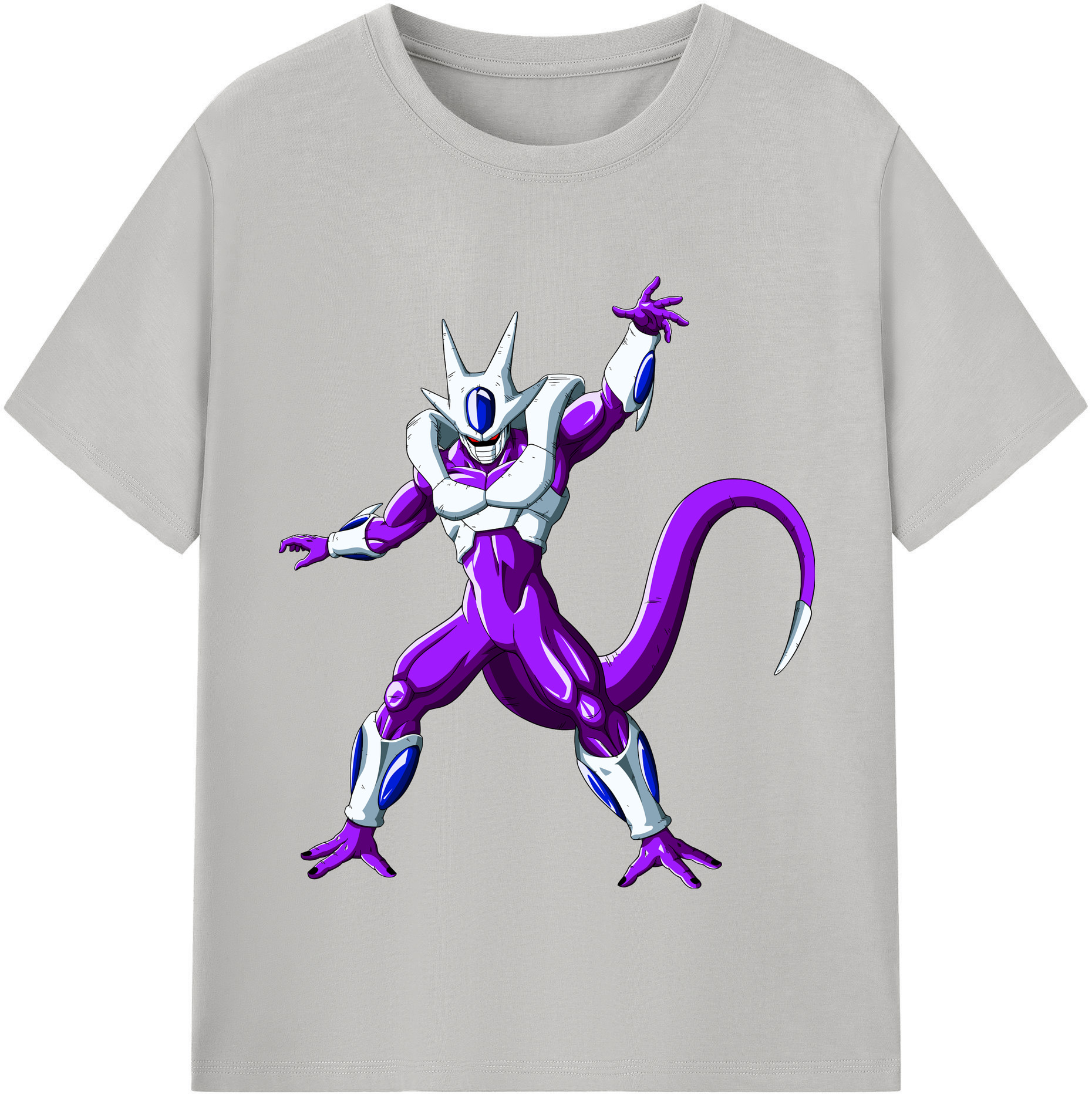 （画像用） ドラゴンボール クウラ DRAGON BALL Cooler Coora レディースカジュアルプリントTシャツ（綿100％）