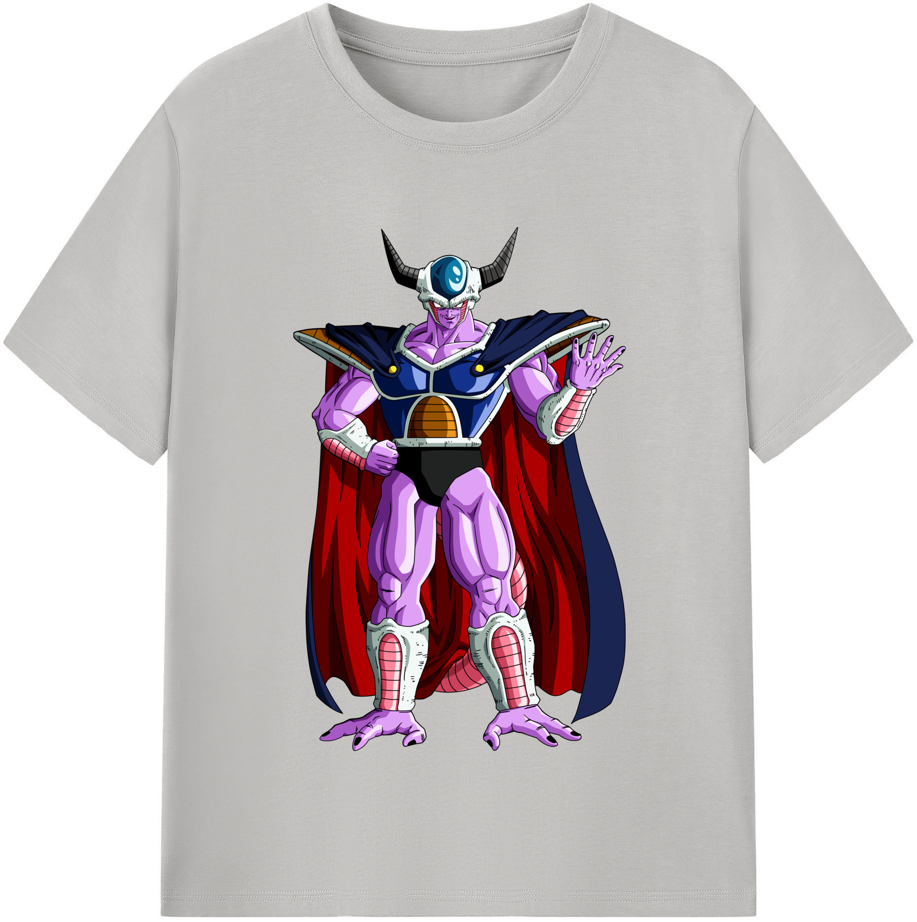 （画像用） ドラゴンボール コルド大王 DRAGON BALL King Cold レディースカジュアルプリントTシャツ（綿100％）