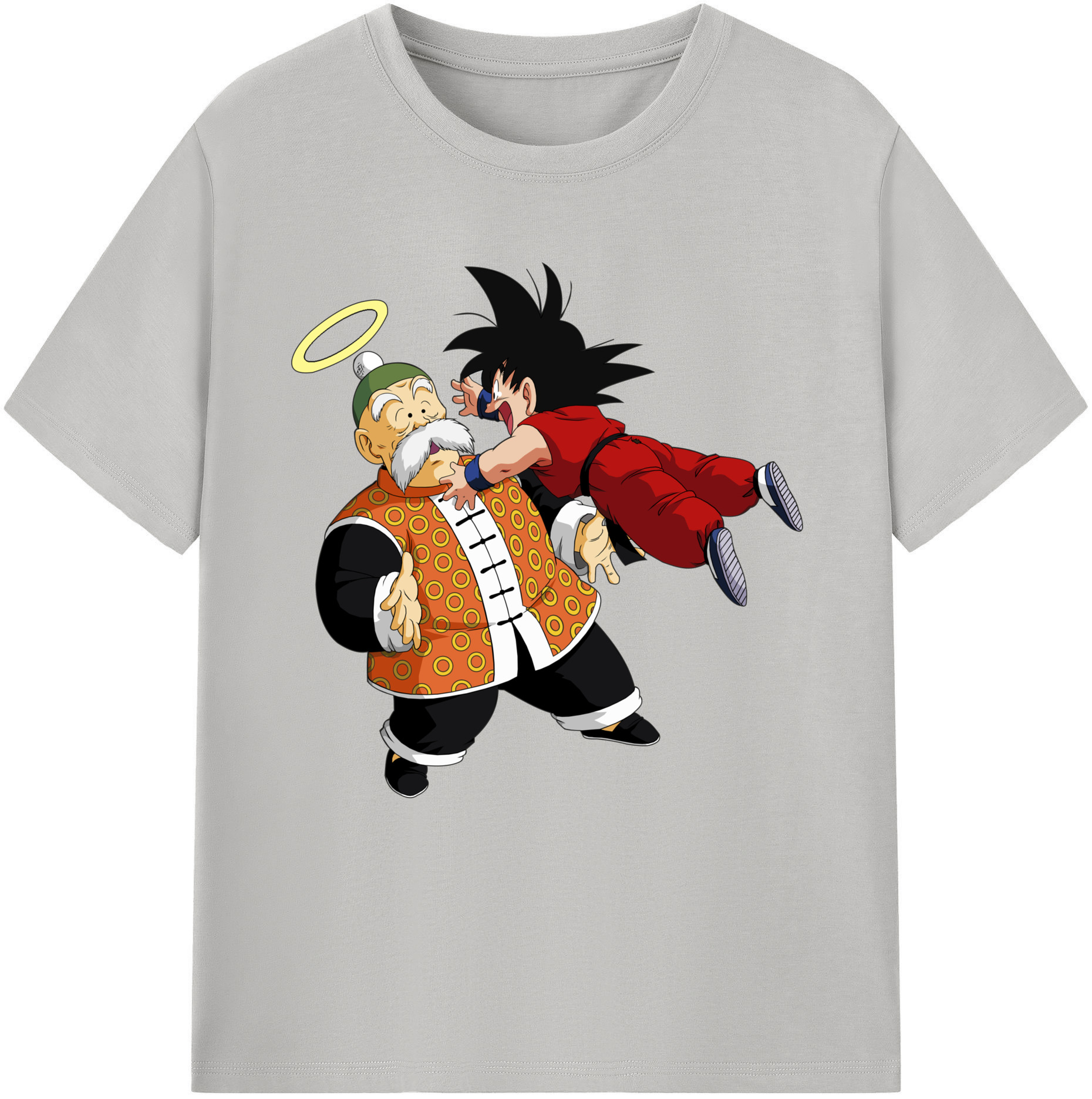 （画像用） ドラゴンボール 孫悟空（そん ごくう）Son Goku カカロット DRAGON BALL Kakarotto レディースカジュアルプリントTシャツ（綿100％）