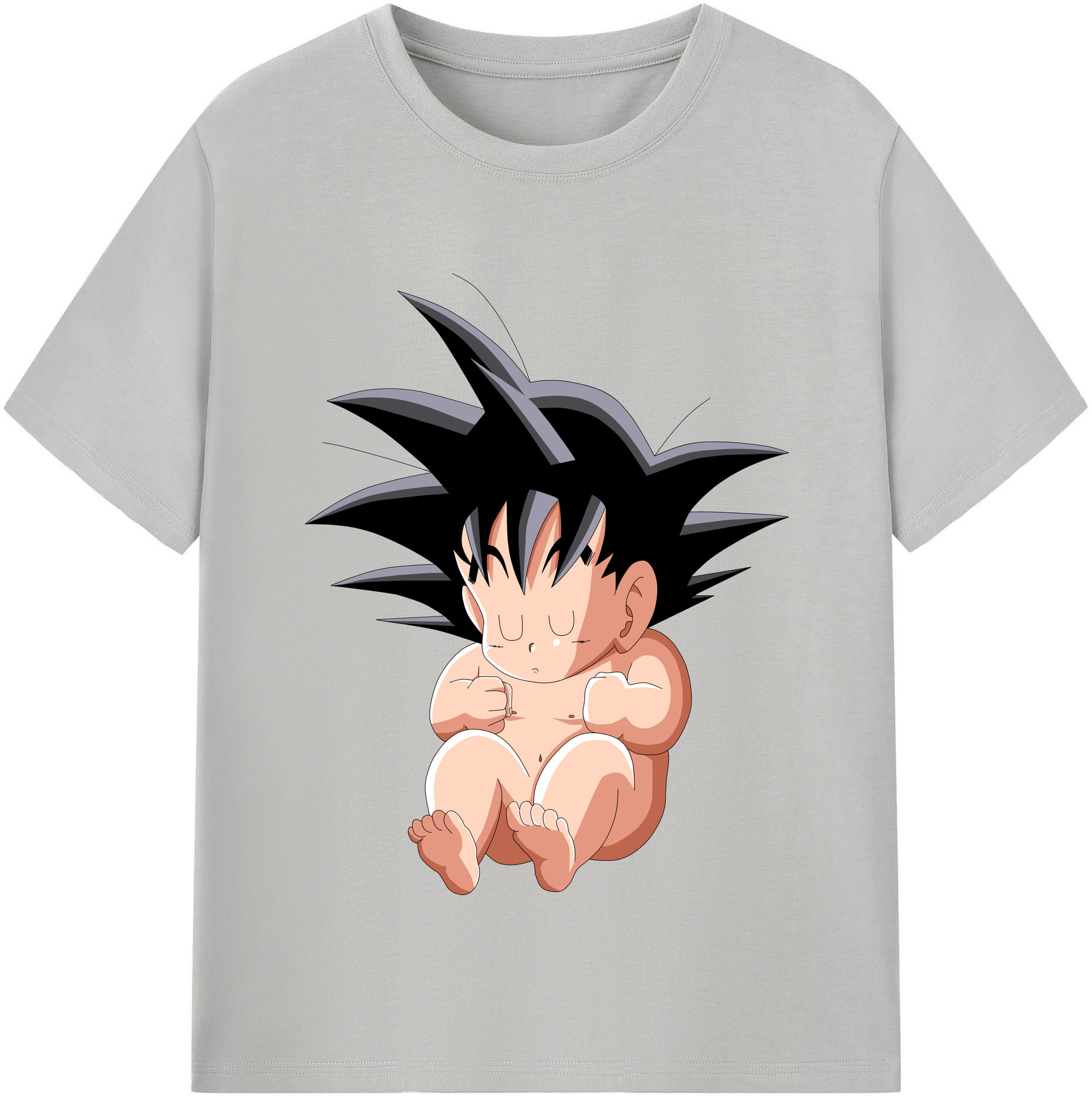 （画像用） ドラゴンボール 孫悟空（そん ごくう）Son Goku カカロット DRAGON BALL Kakarotto レディースカジュアルプリントTシャツ（綿100％）
