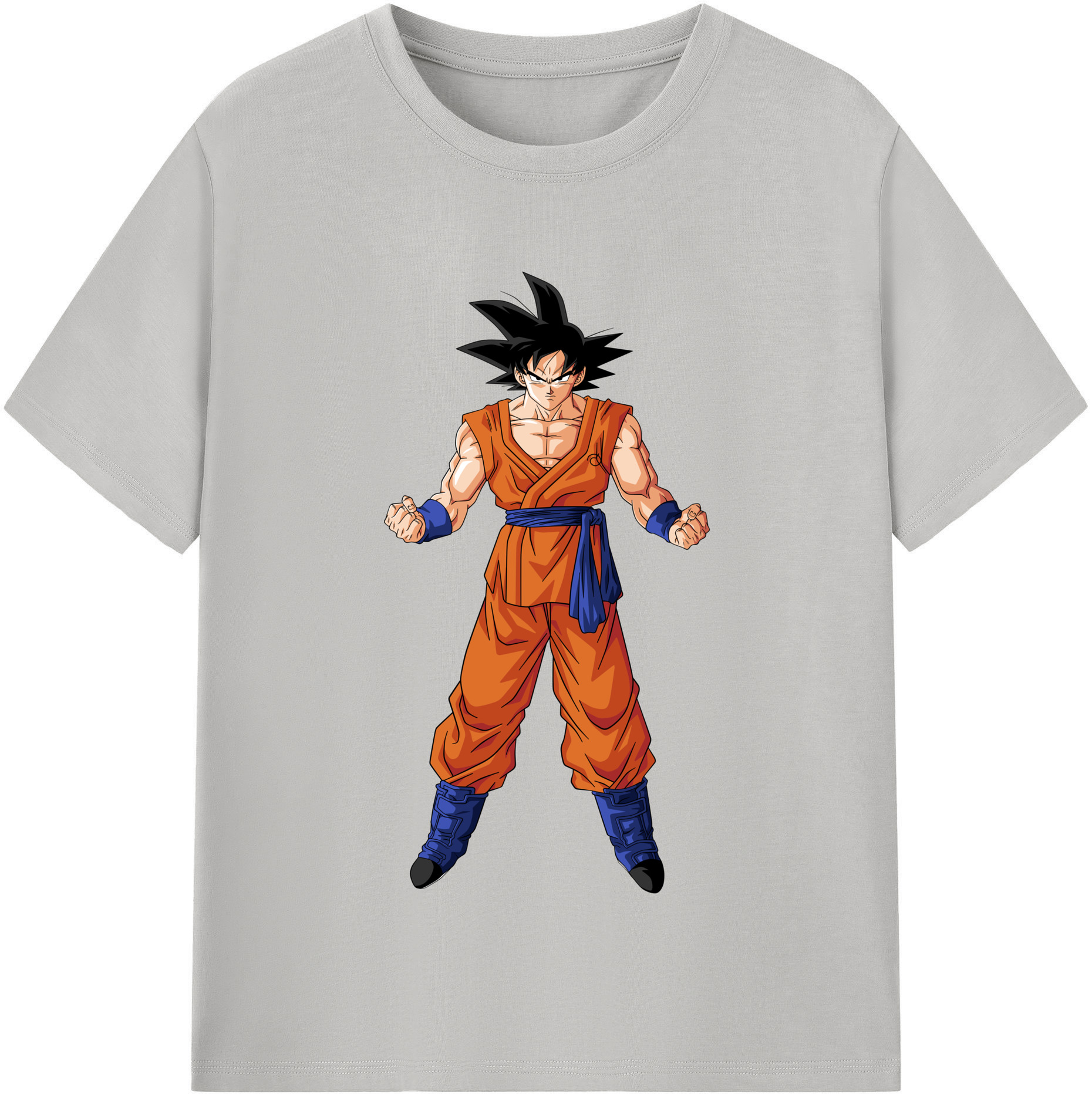 （画像用） ドラゴンボール 孫悟空（そん ごくう）Son Goku カカロット DRAGON BALL Kakarotto レディースカジュアルプリントTシャツ（綿100％）