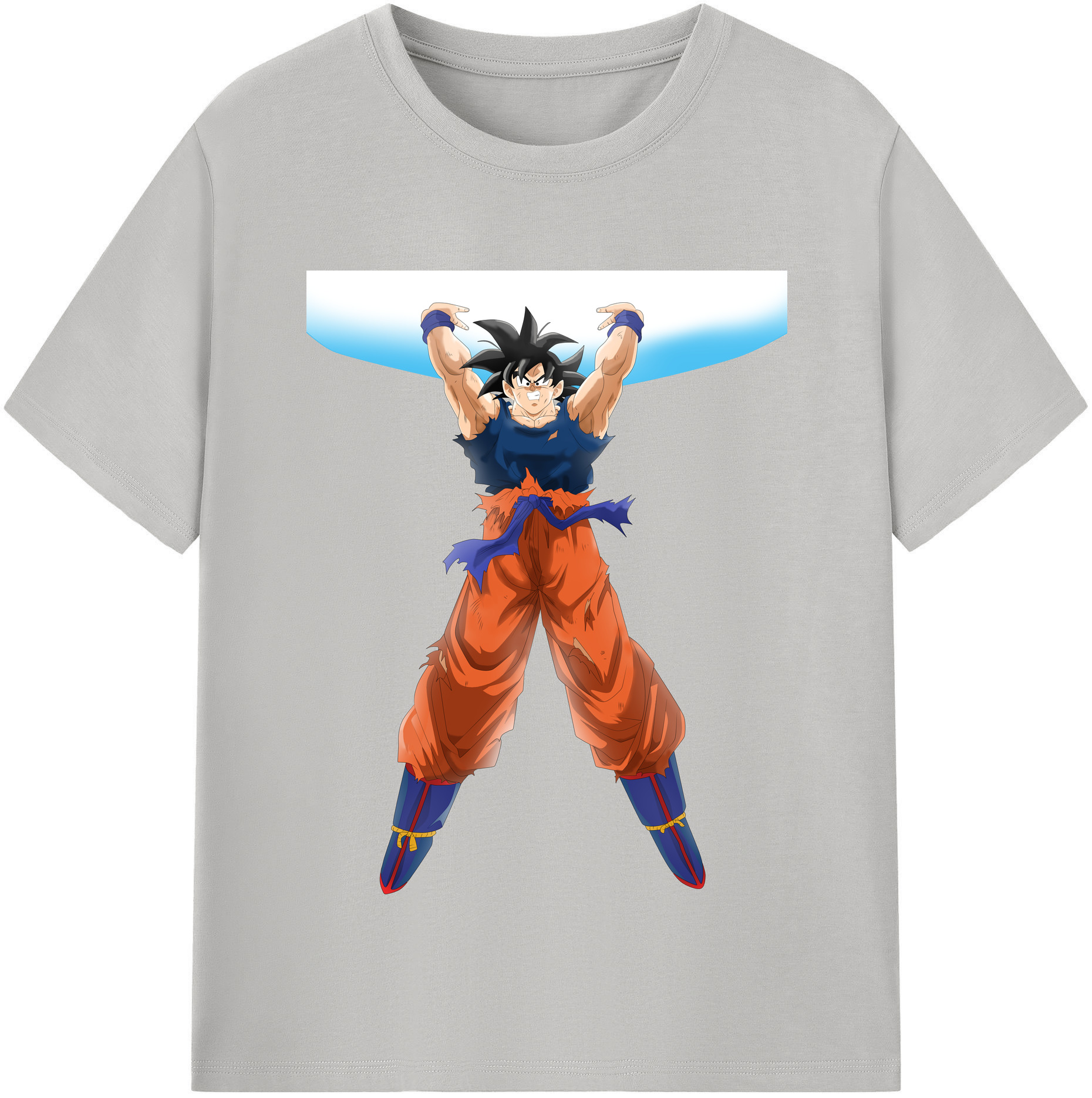 （画像用） ドラゴンボール 孫悟空（そん ごくう）Son Goku カカロット DRAGON BALL Kakarotto レディースカジュアルプリントTシャツ（綿100％）