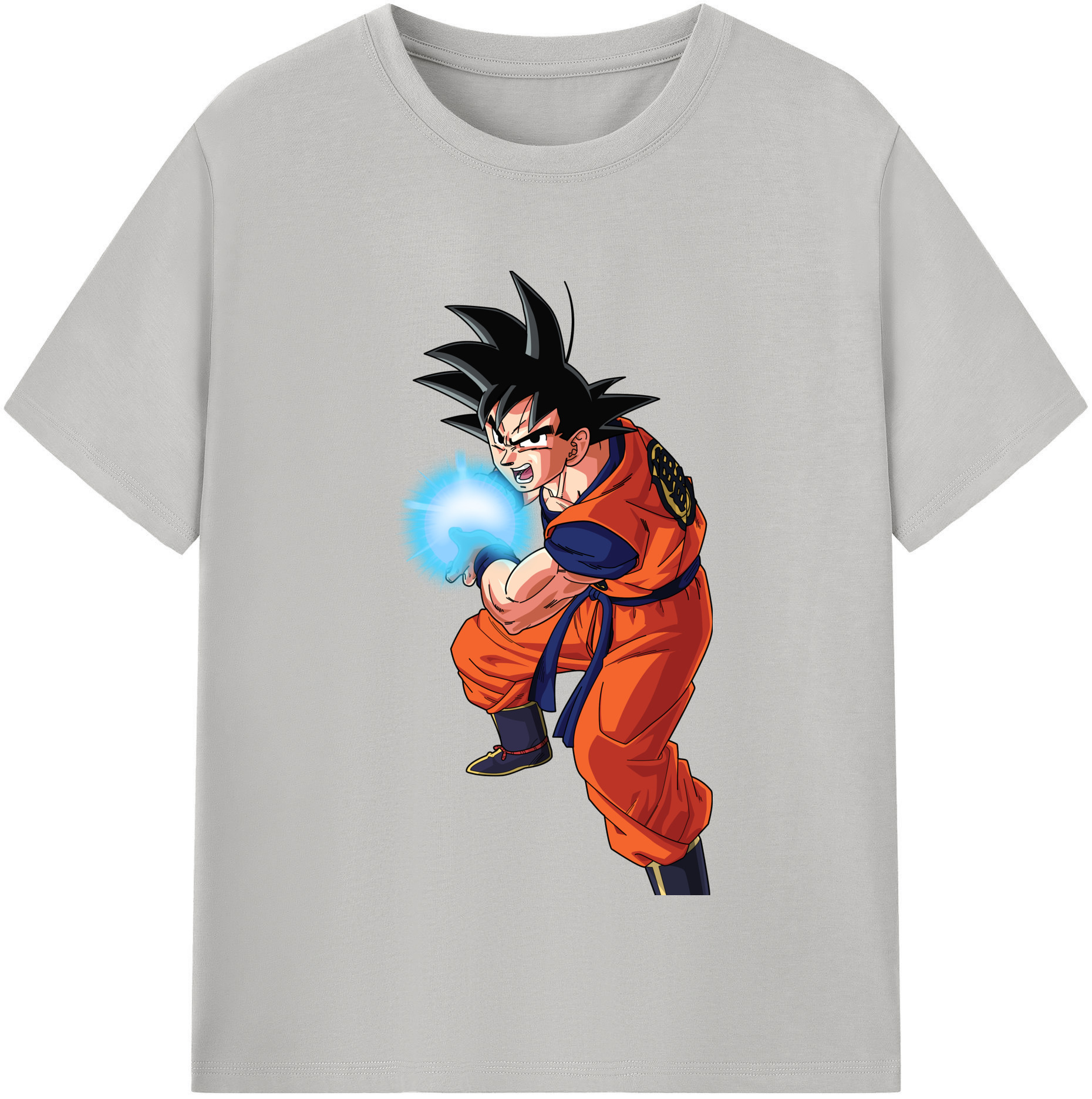 （画像用） ドラゴンボール 孫悟空（そん ごくう）Son Goku カカロット DRAGON BALL Kakarotto レディースカジュアルプリントTシャツ（綿100％）