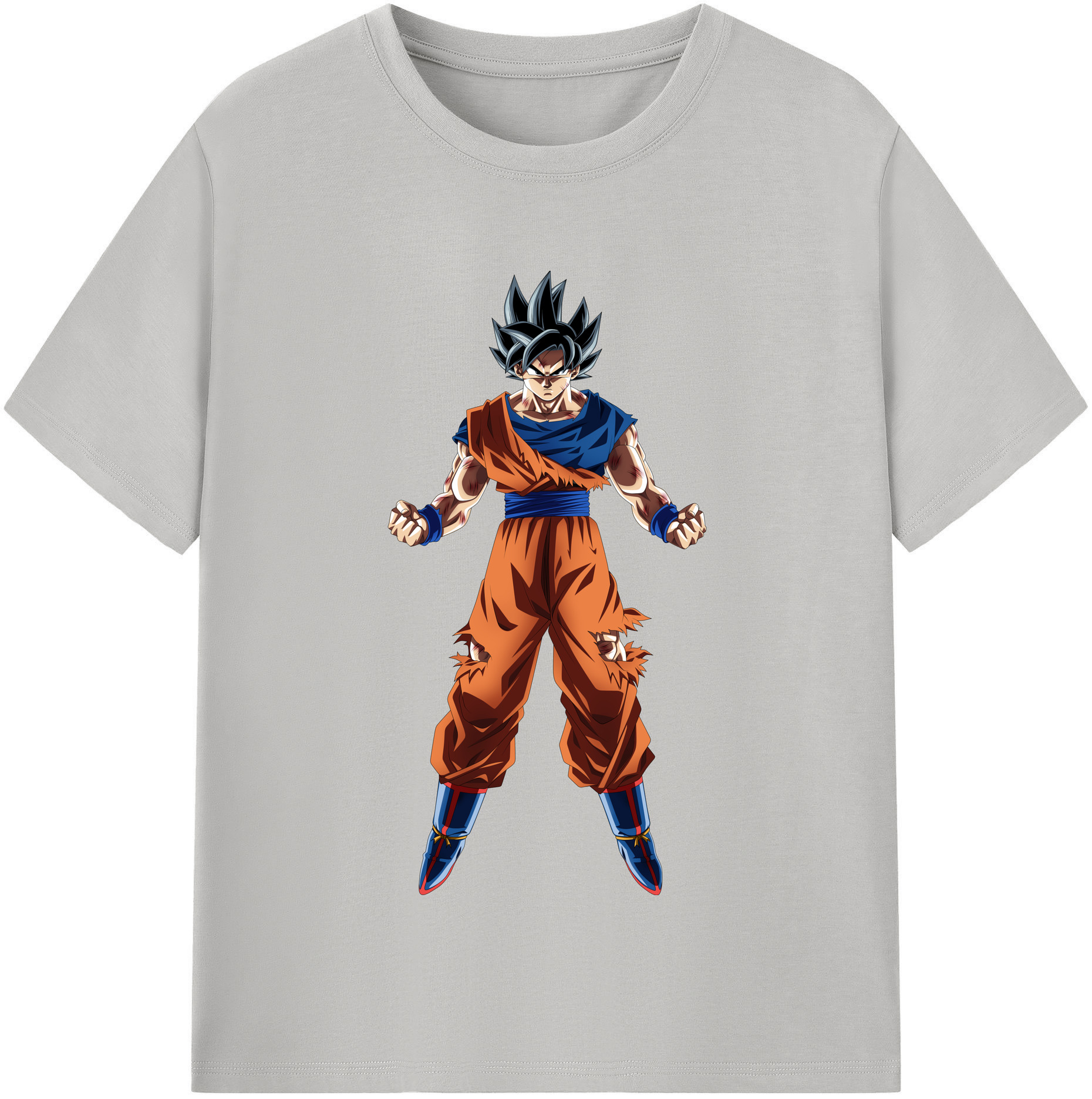（画像用） ドラゴンボール 孫悟空（そん ごくう）Son Goku カカロット DRAGON BALL Kakarotto レディースカジュアルプリントTシャツ（綿100％）