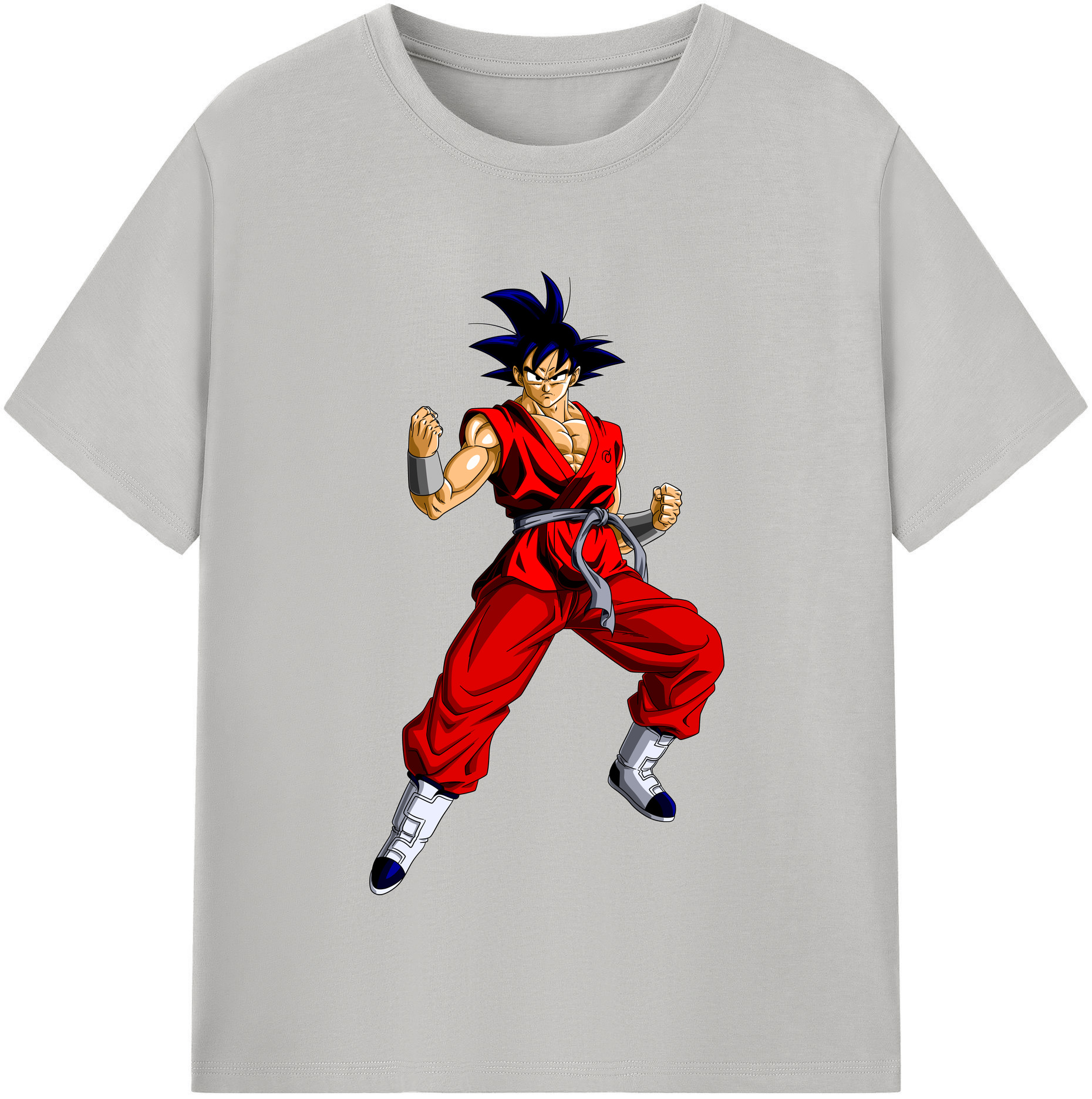 （画像用） ドラゴンボール 孫悟空（そん ごくう）Son Goku カカロット DRAGON BALL Kakarotto レディースカジュアルプリントTシャツ（綿100％）