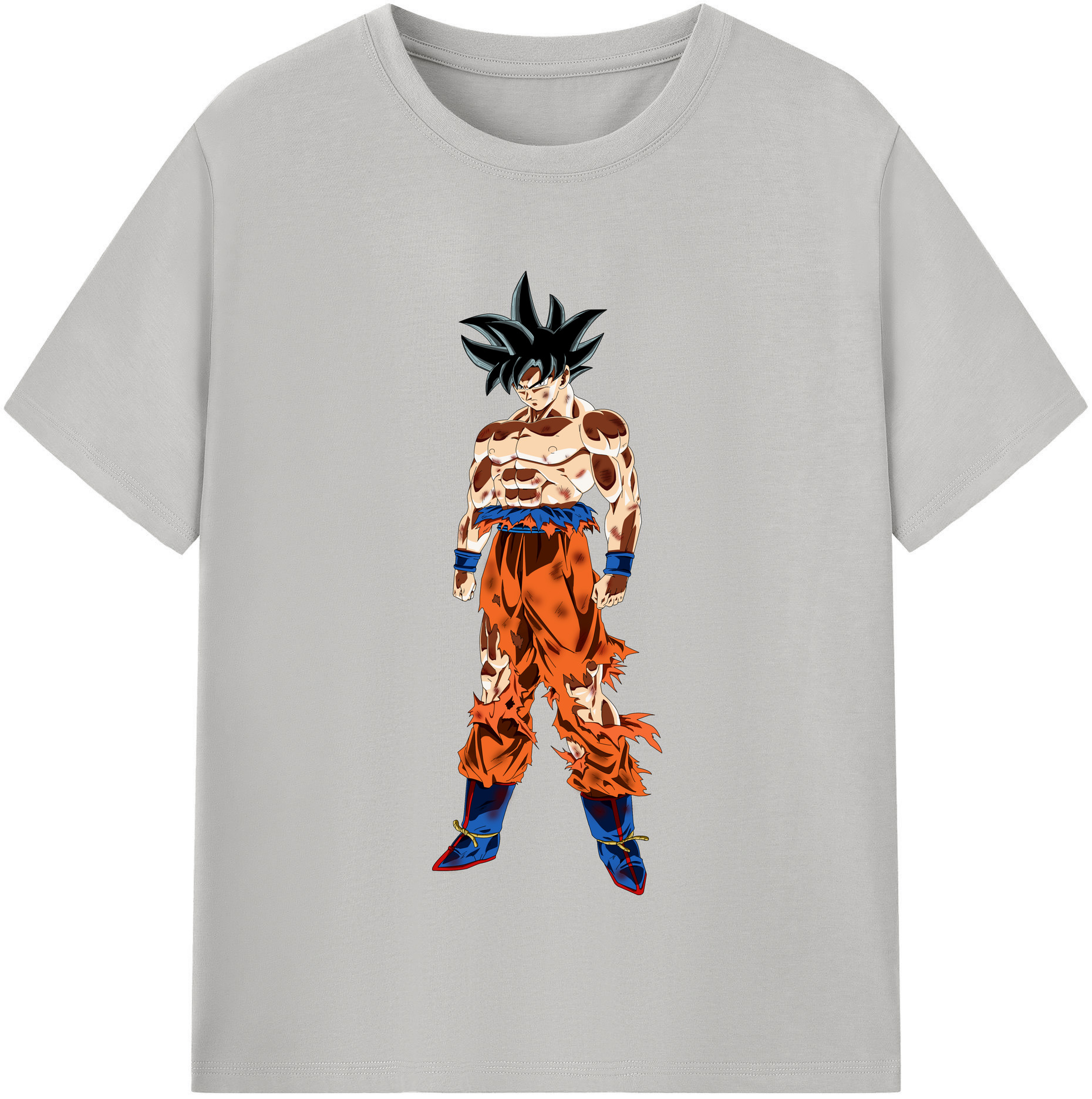 （画像用） ドラゴンボール 孫悟空（そん ごくう）Son Goku カカロット DRAGON BALL Kakarotto レディースカジュアルプリントTシャツ（綿100％）