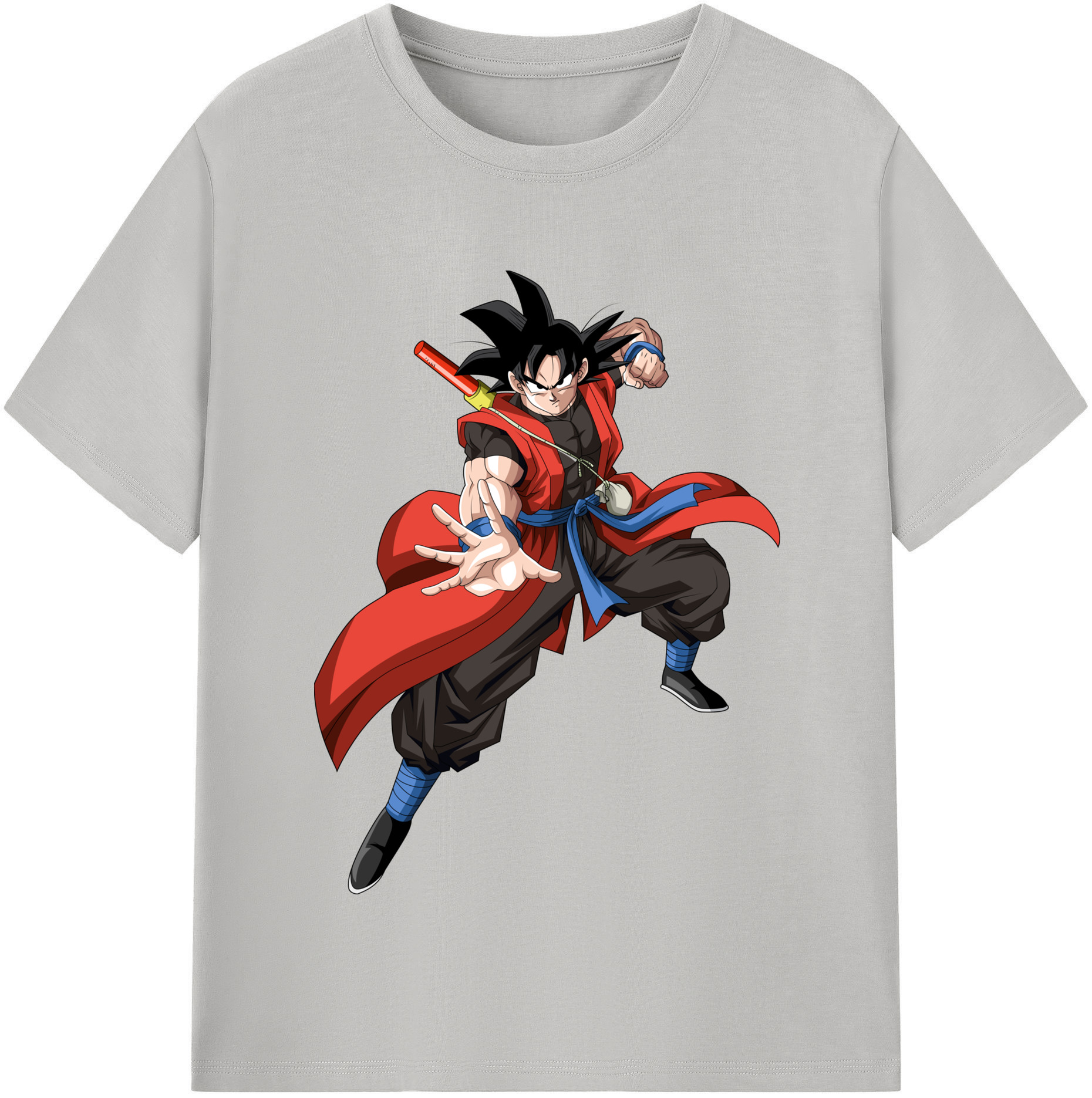 （画像用） ドラゴンボール 孫悟空（そん ごくう）Son Goku カカロット DRAGON BALL Kakarotto レディースカジュアルプリントTシャツ（綿100％）