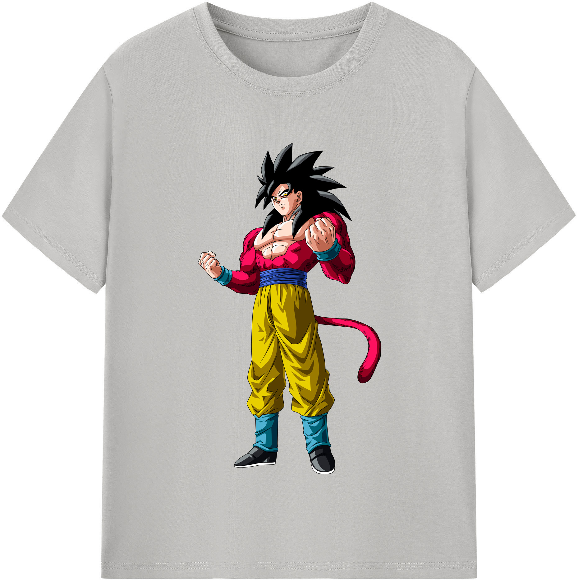 （画像用） ドラゴンボール 孫悟空（そん ごくう）Son Goku カカロット DRAGON BALL Kakarotto レディースカジュアルプリントTシャツ（綿100％）
