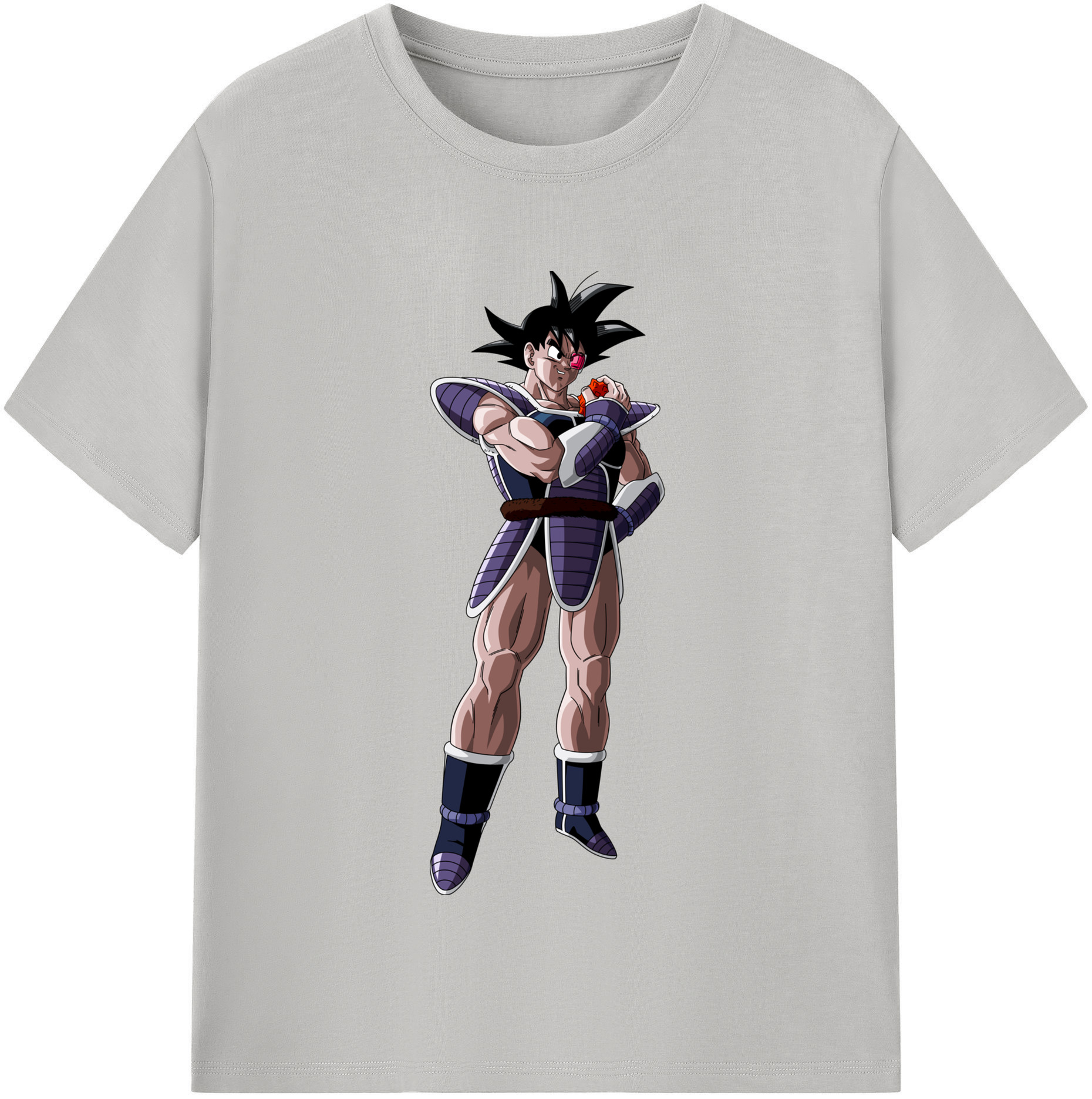 （画像用） ドラゴンボール 孫悟空（そん ごくう）Son Goku カカロット DRAGON BALL Kakarotto レディースカジュアルプリントTシャツ（綿100％）