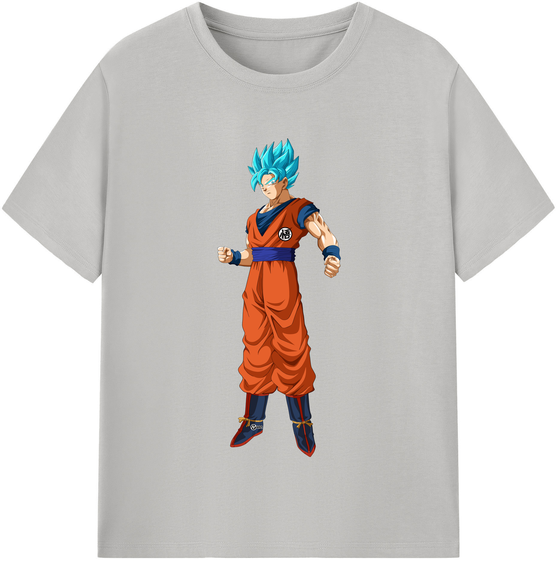 （画像用） ドラゴンボール 孫悟空（そん ごくう）Son Goku カカロット DRAGON BALL Kakarotto レディースカジュアルプリントTシャツ（綿100％）