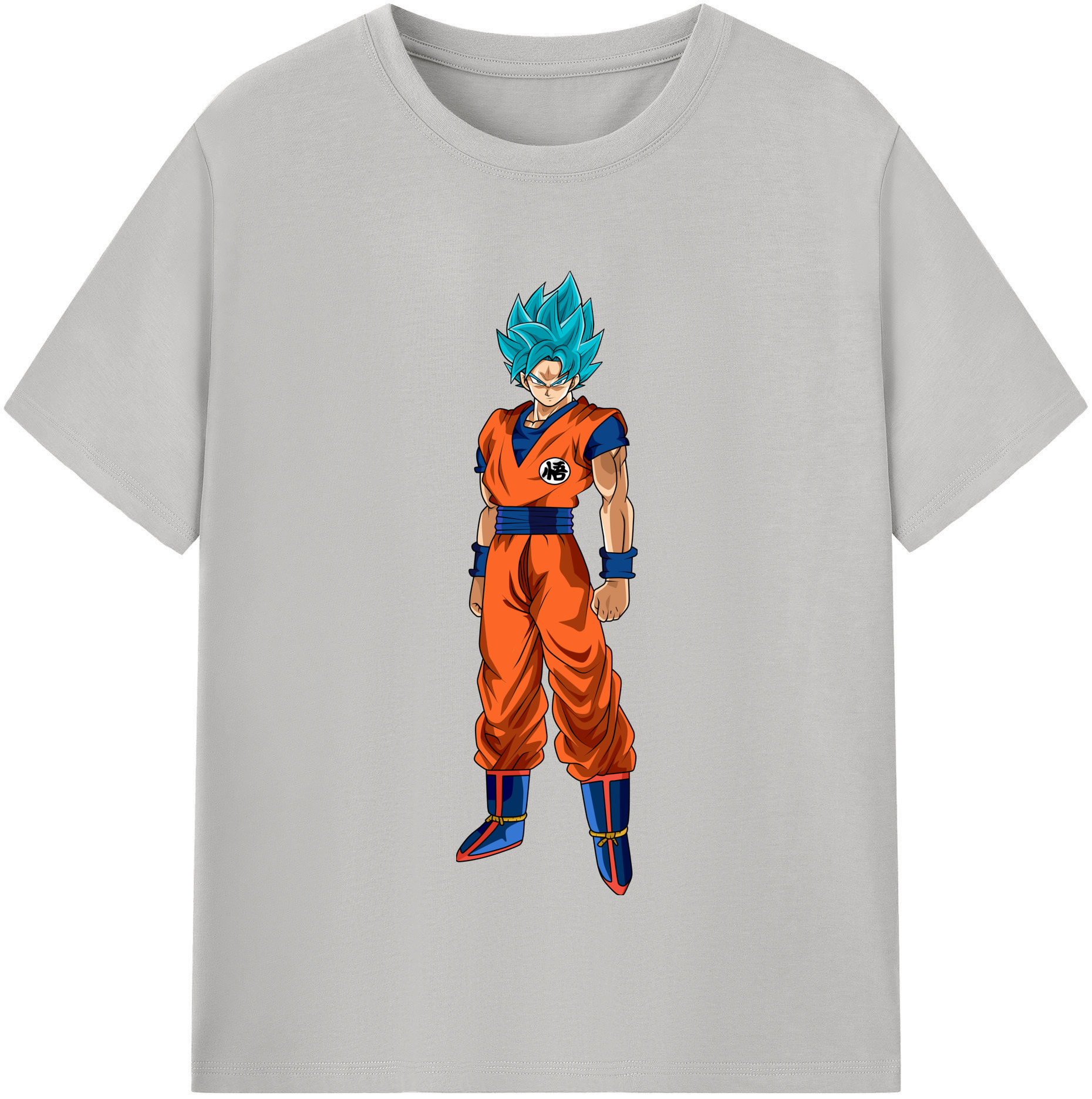 （画像用） ドラゴンボール 孫悟空（そん ごくう）Son Goku カカロット DRAGON BALL Kakarotto レディースカジュアルプリントTシャツ（綿100％）