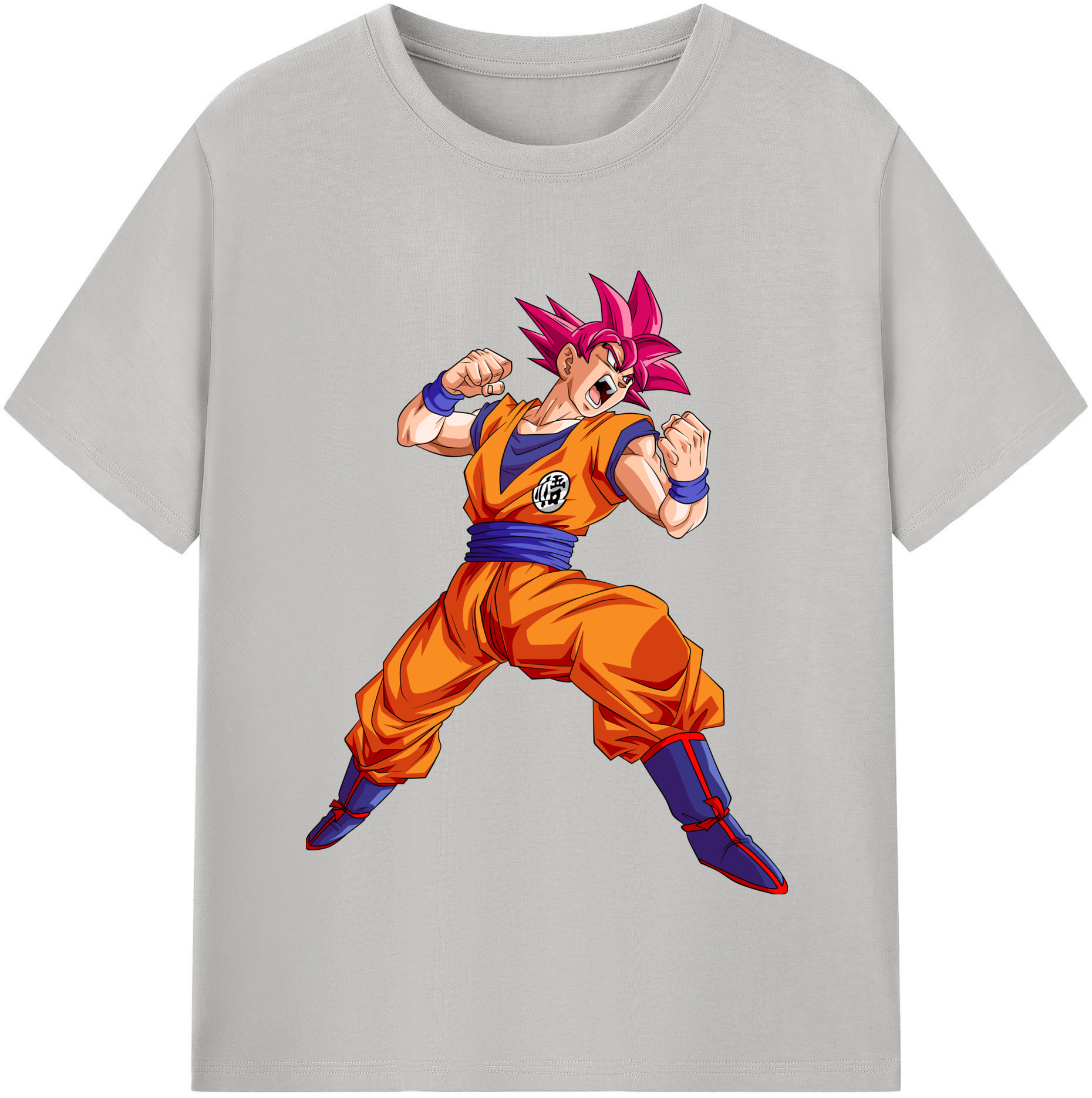 （画像用） ドラゴンボール 孫悟空（そん ごくう）Son Goku カカロット DRAGON BALL Kakarotto レディースカジュアルプリントTシャツ（綿100％）