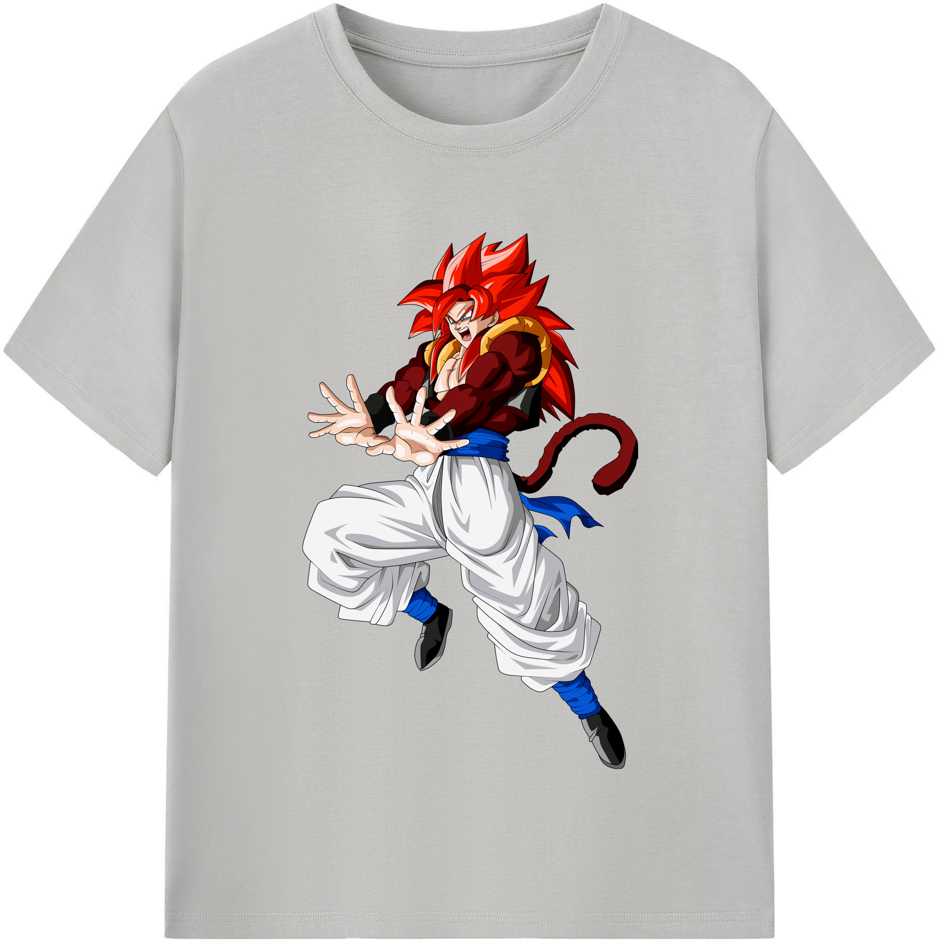 （画像用） ドラゴンボール 孫悟空（そん ごくう）Son Goku カカロット DRAGON BALL Kakarotto レディースカジュアルプリントTシャツ（綿100％）