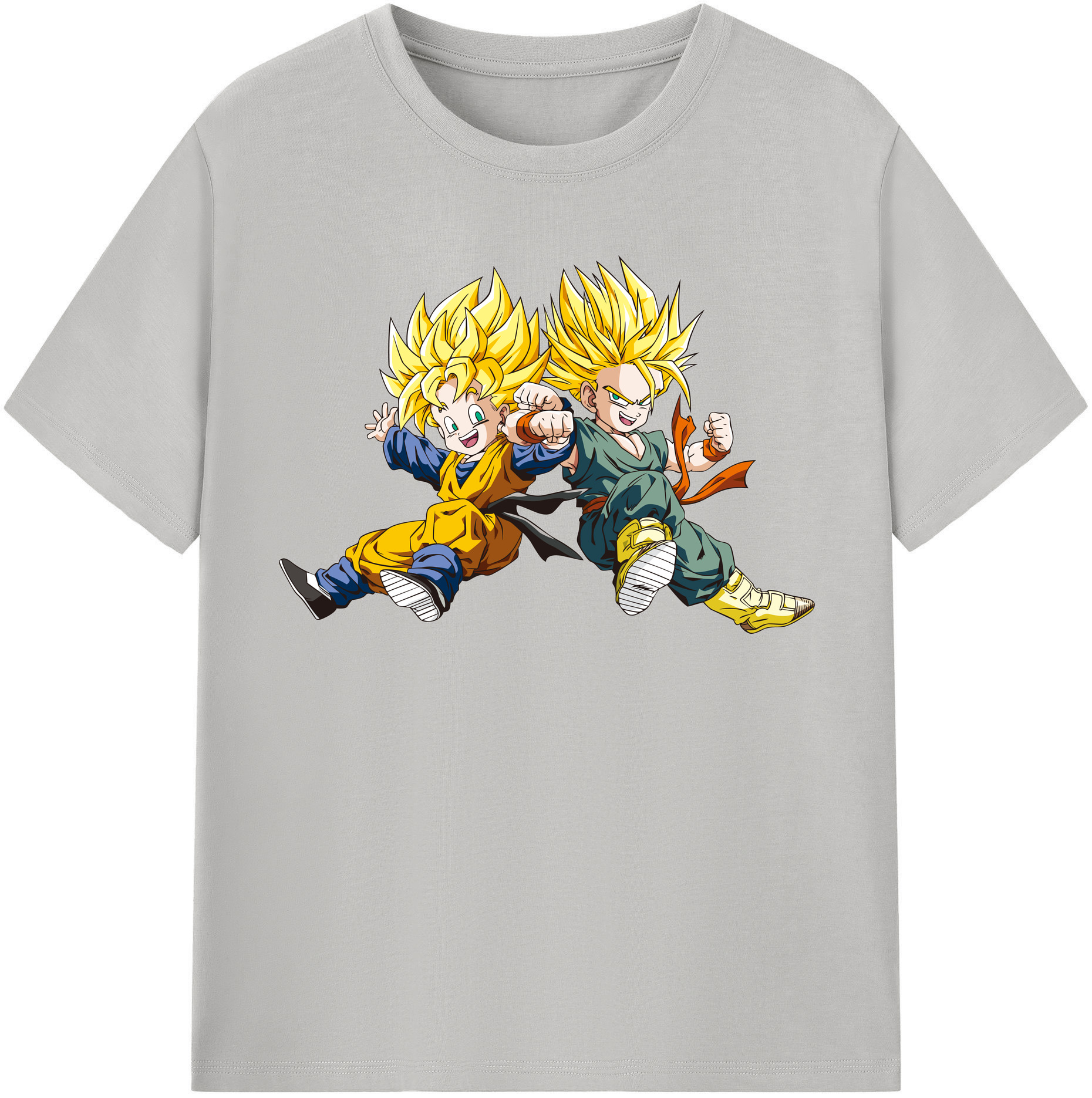 （画像用） ドラゴンボール 孫悟空（そん ごくう）Son Goku カカロット DRAGON BALL Kakarotto レディースカジュアルプリントTシャツ（綿100％）