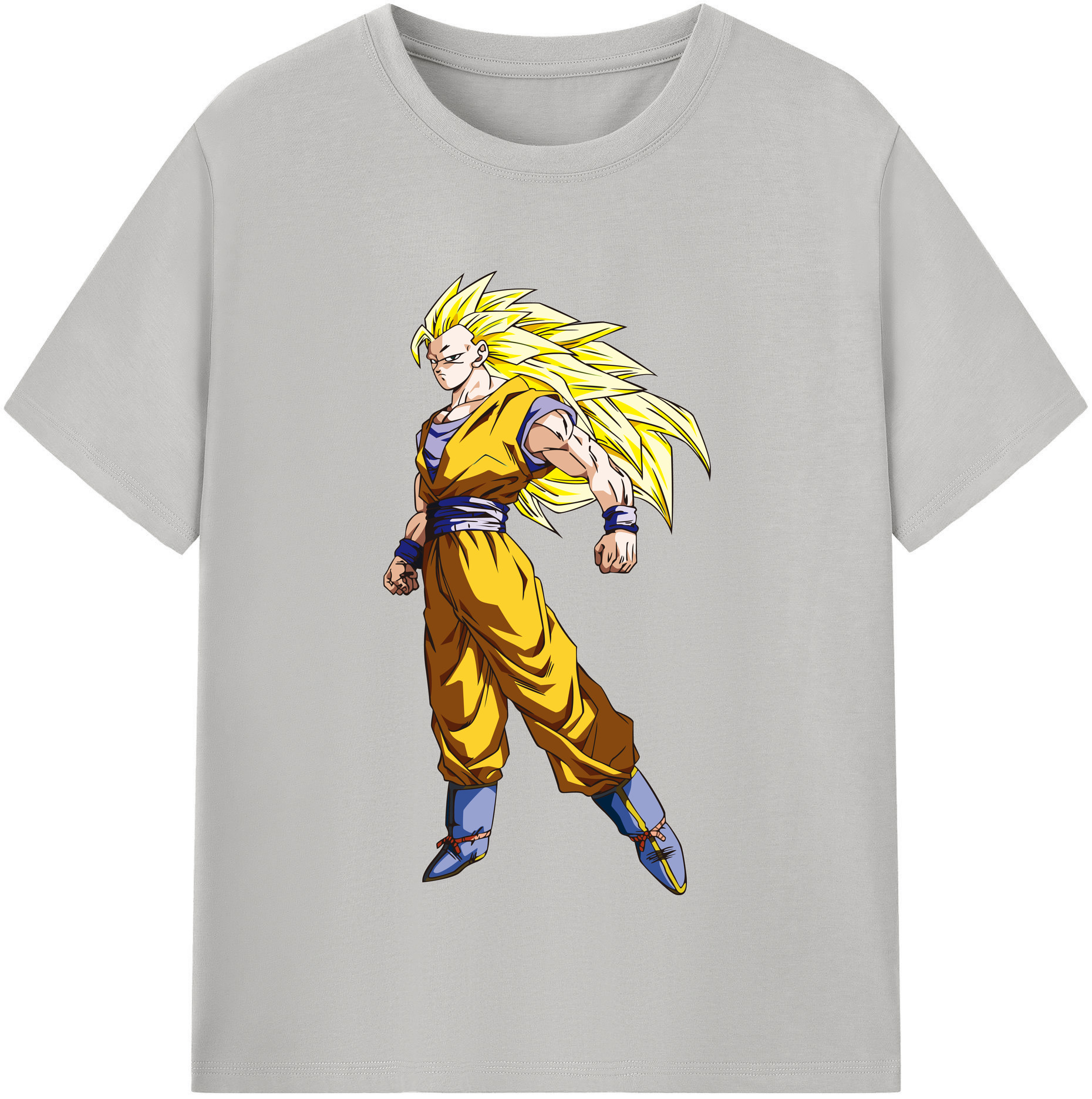 （画像用） ドラゴンボール 孫悟空（そん ごくう）Son Goku カカロット DRAGON BALL Kakarotto レディースカジュアルプリントTシャツ（綿100％）