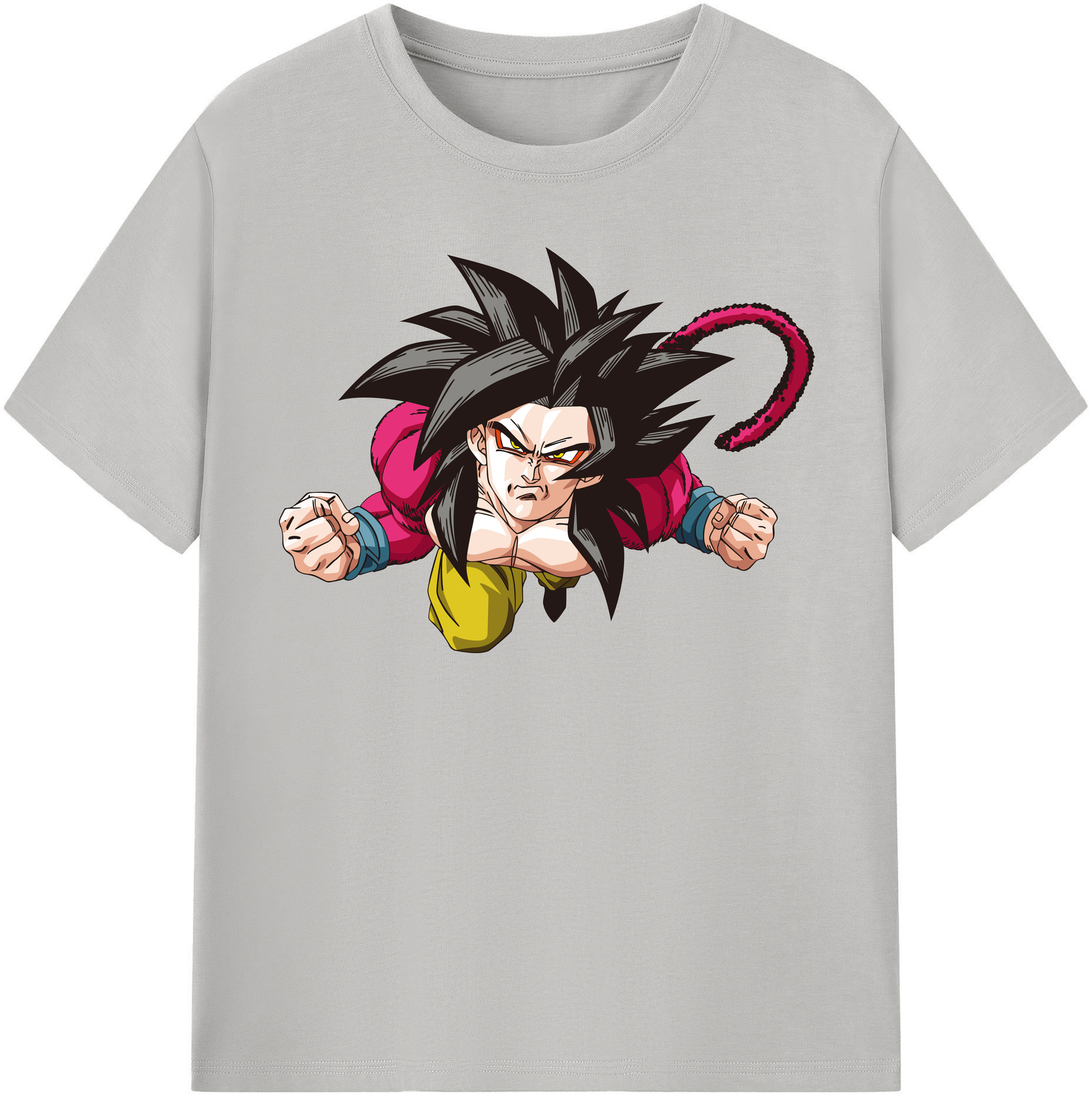 （画像用） ドラゴンボール 孫悟空（そん ごくう）Son Goku カカロット DRAGON BALL Kakarotto レディースカジュアルプリントTシャツ（綿100％）