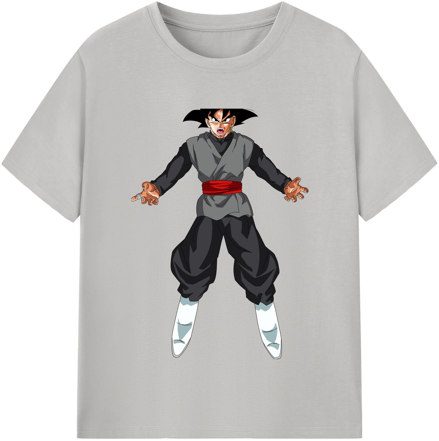 （画像用） ドラゴンボール ベジータ四世（Bejīta Yonsei）DRAGON BALL Vegeta IV レディースカジュアルプリントTシャツ（綿100％）