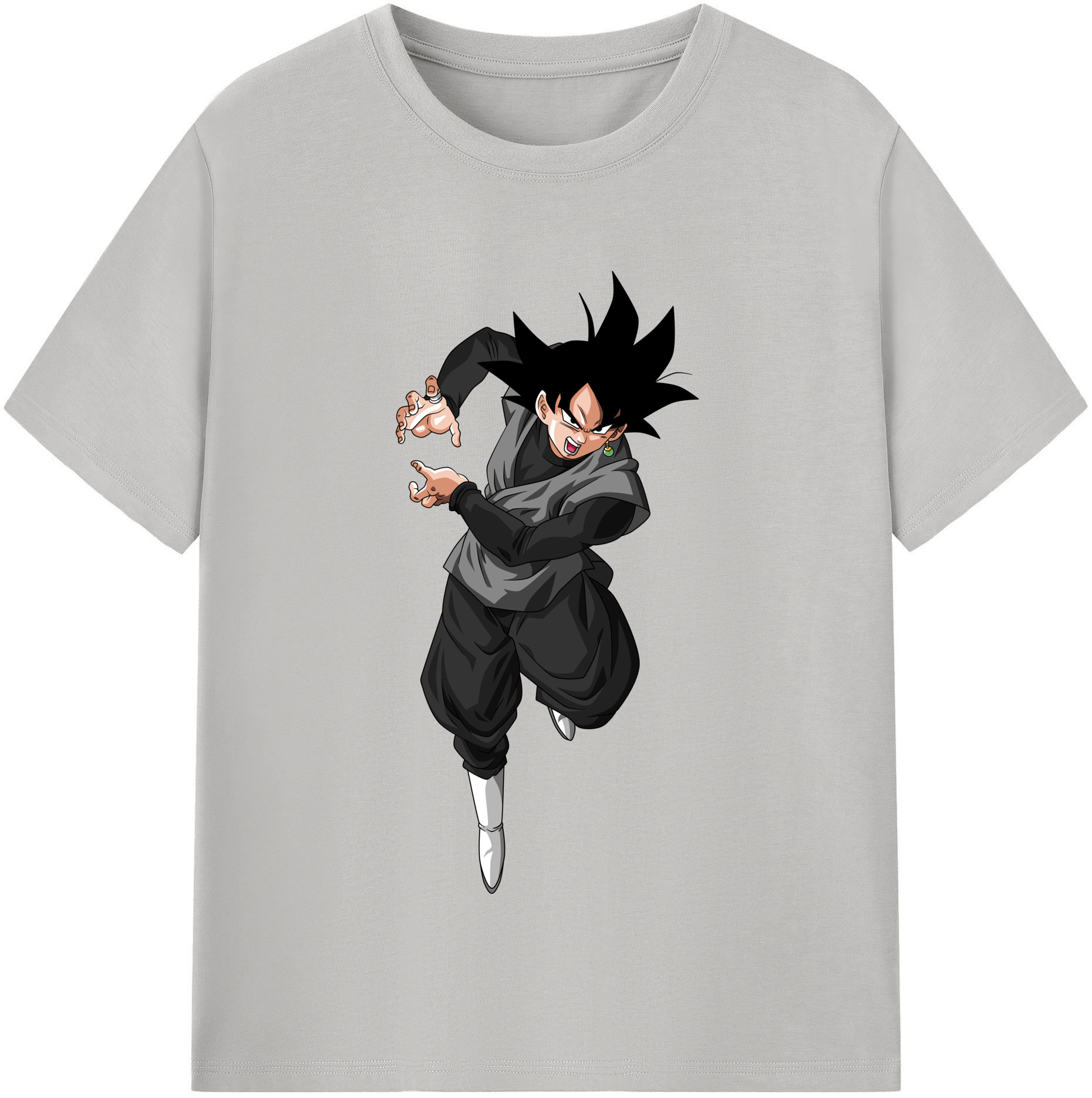 （画像用） ドラゴンボール ベジータ四世（Bejīta Yonsei）DRAGON BALL Vegeta IV レディースカジュアルプリントTシャツ（綿100％）