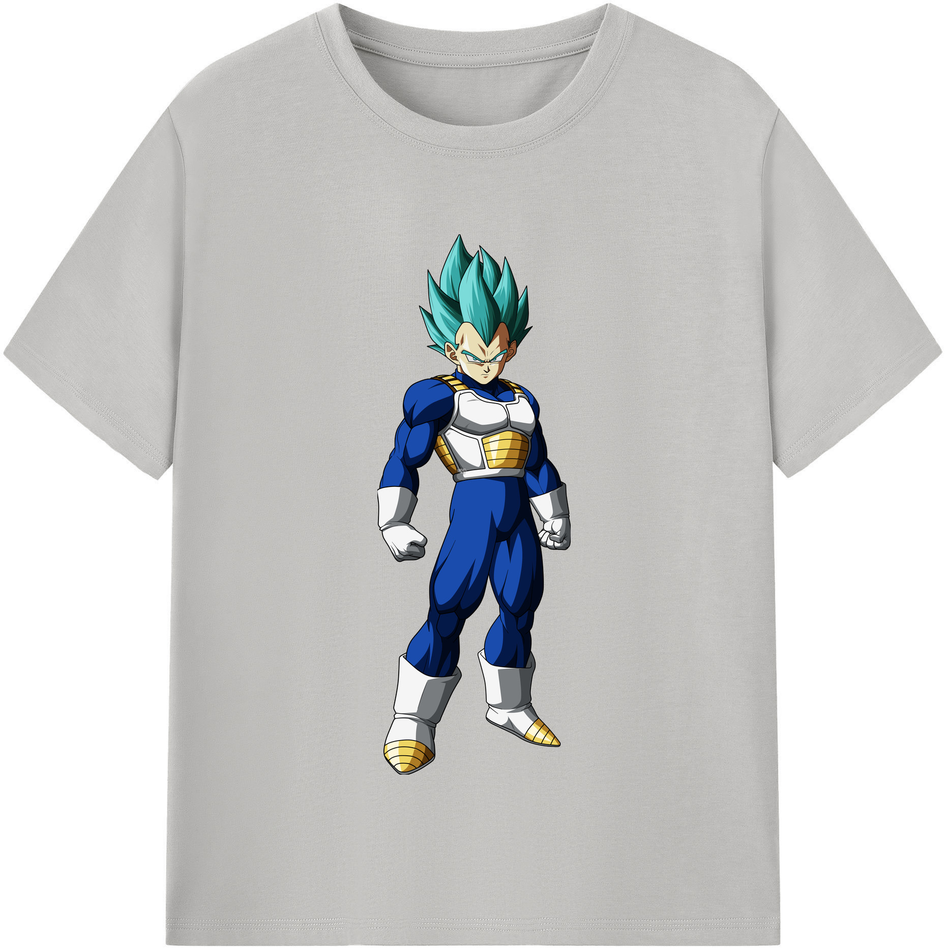 （画像用） ドラゴンボール ベジータ四世（Bejīta Yonsei）DRAGON BALL Vegeta IV レディースカジュアルプリントTシャツ（綿100％）
