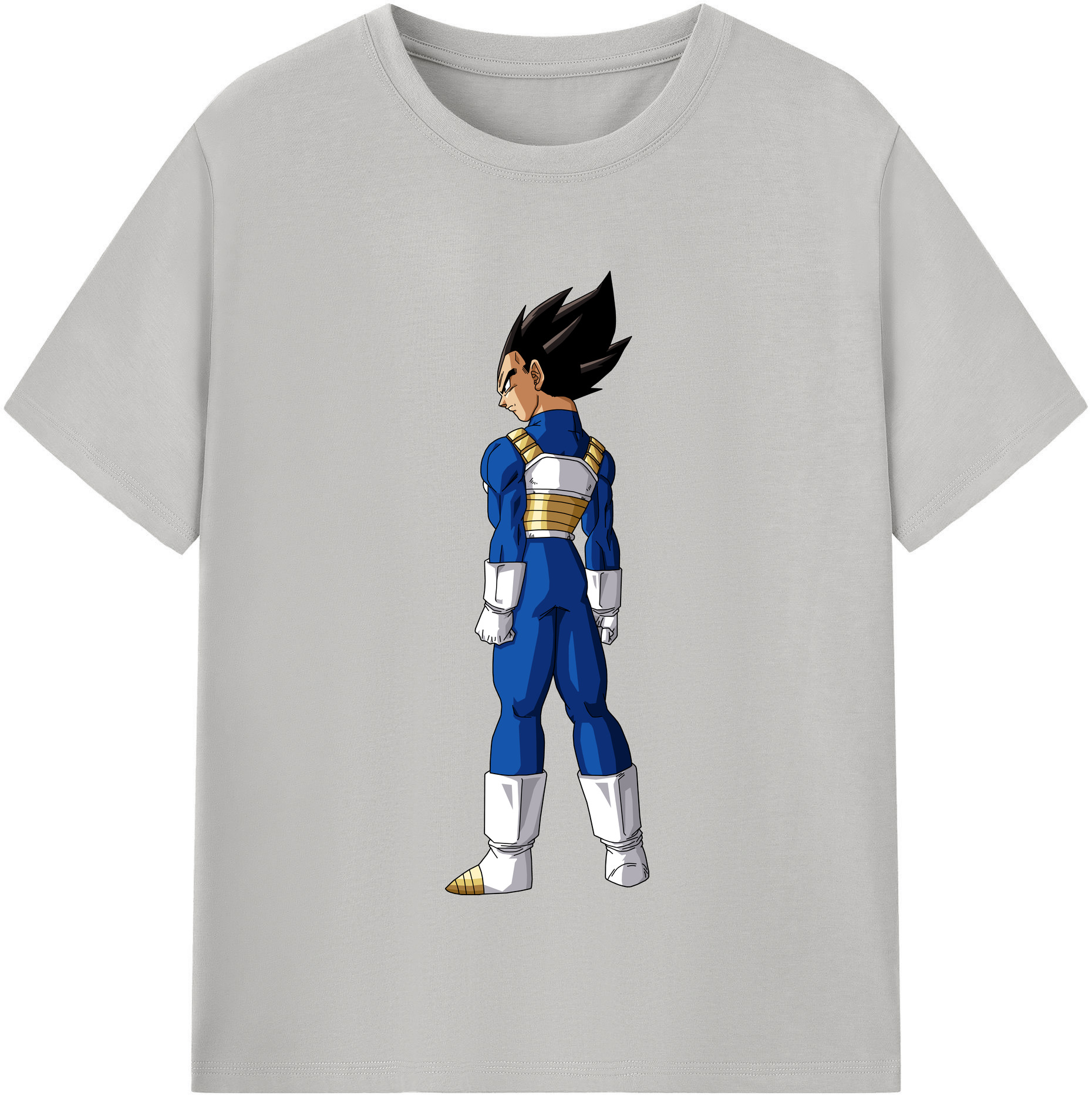 （画像用） ドラゴンボール ベジータ四世（Bejīta Yonsei）DRAGON BALL Vegeta IV レディースカジュアルプリントTシャツ（綿100％）