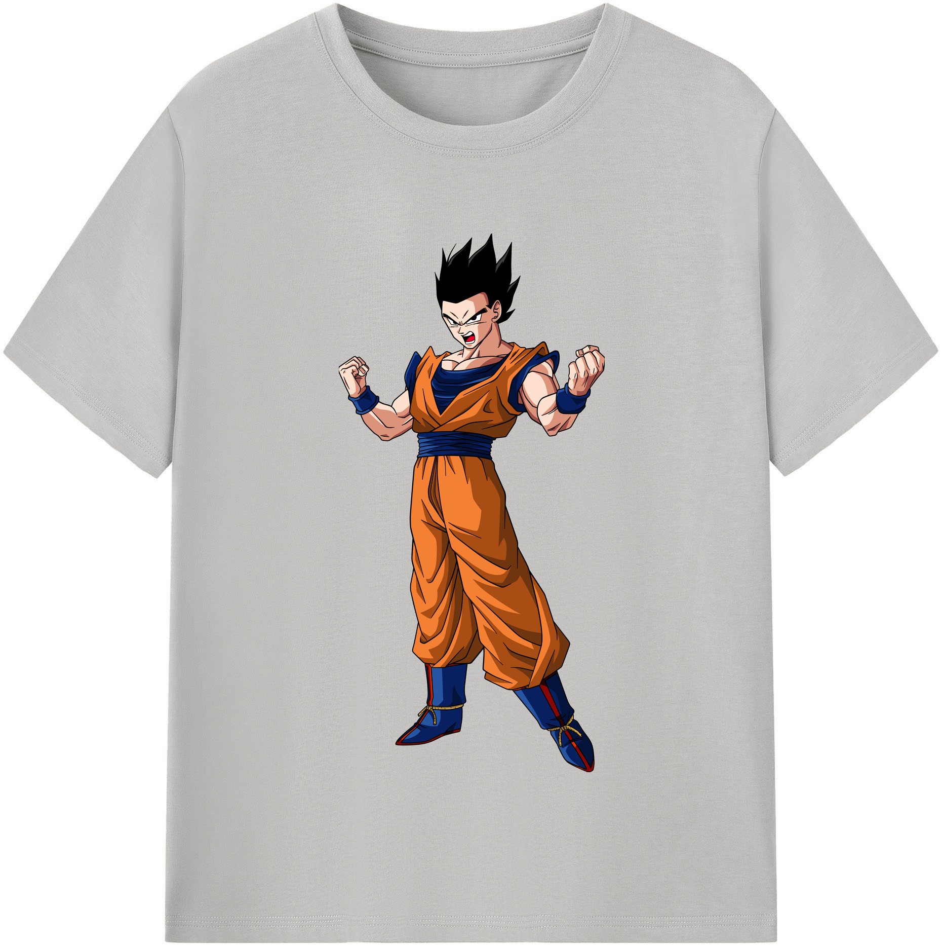 （画像用） ドラゴンボール 孫 悟飯（そんごはん）DRAGON BALL Son Gohan レディースカジュアルプリントTシャツ（綿100％）