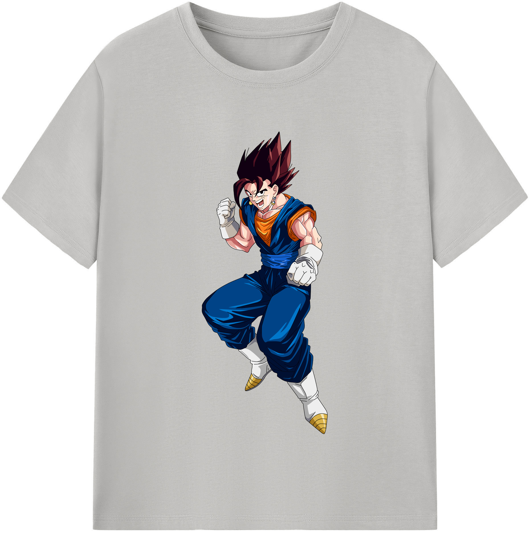 （画像用） ドラゴンボール 孫 悟飯（そんごはん）DRAGON BALL Son Gohan レディースカジュアルプリントTシャツ（綿100％）