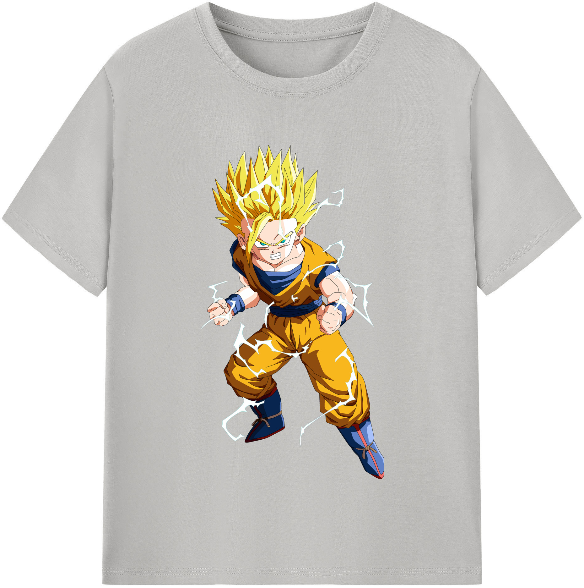 （画像用） ドラゴンボール 孫 悟飯（そんごはん）DRAGON BALL Son Gohan レディースカジュアルプリントTシャツ（綿100％）