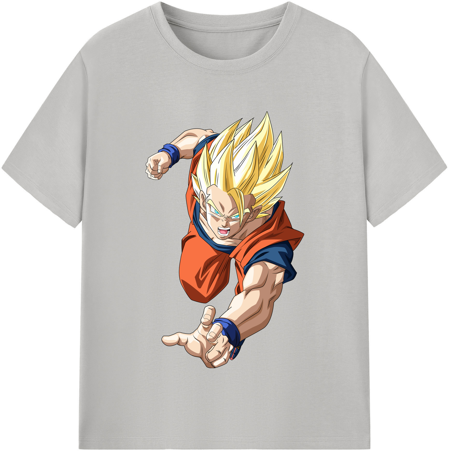 （画像用） ドラゴンボール 孫 悟飯（そんごはん）DRAGON BALL Son Gohan レディースカジュアルプリントTシャツ（綿100％）