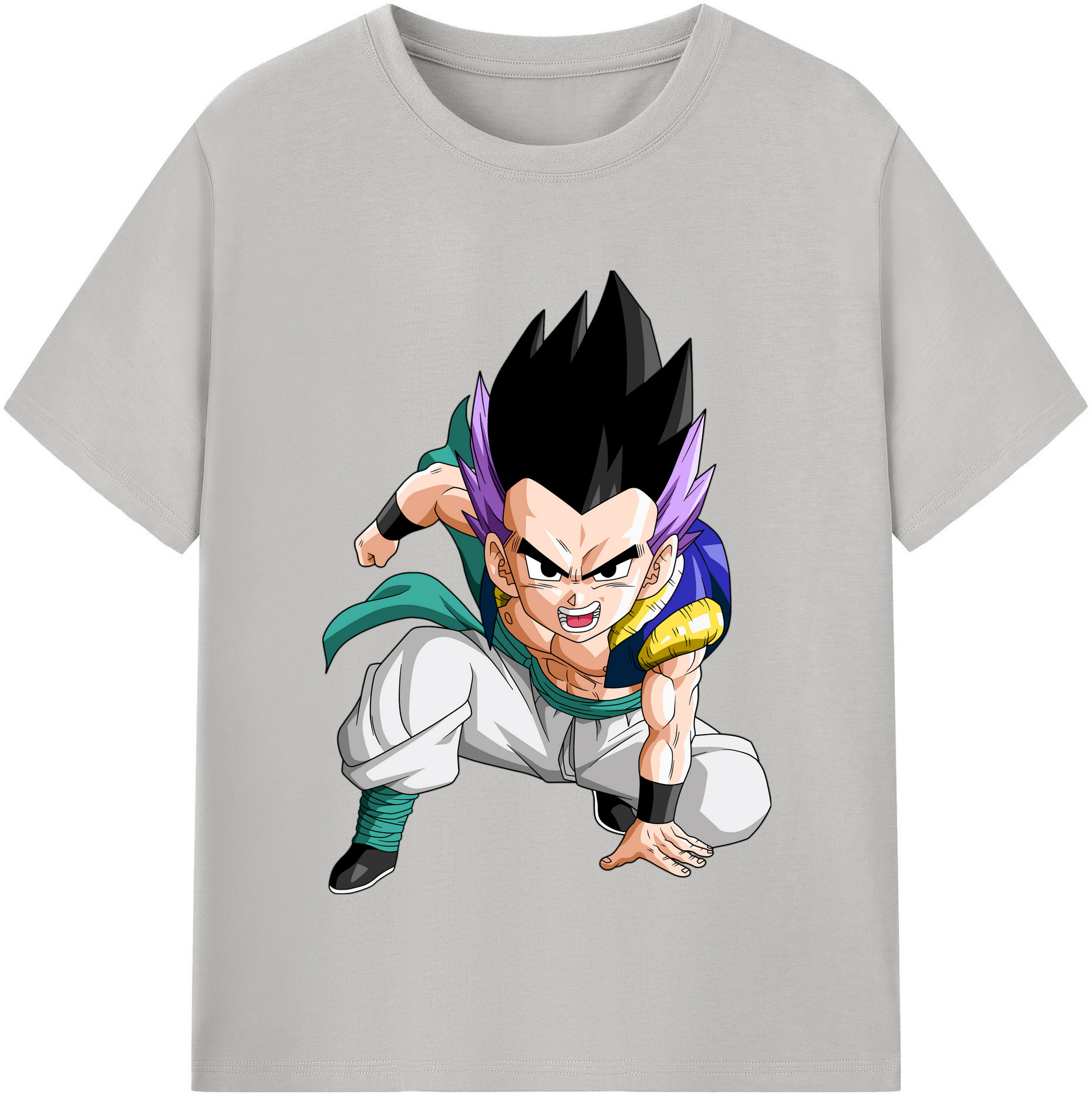 （画像用） ドラゴンボール 孫 悟飯（そんごはん）DRAGON BALL Son Gohan レディースカジュアルプリントTシャツ（綿100％）