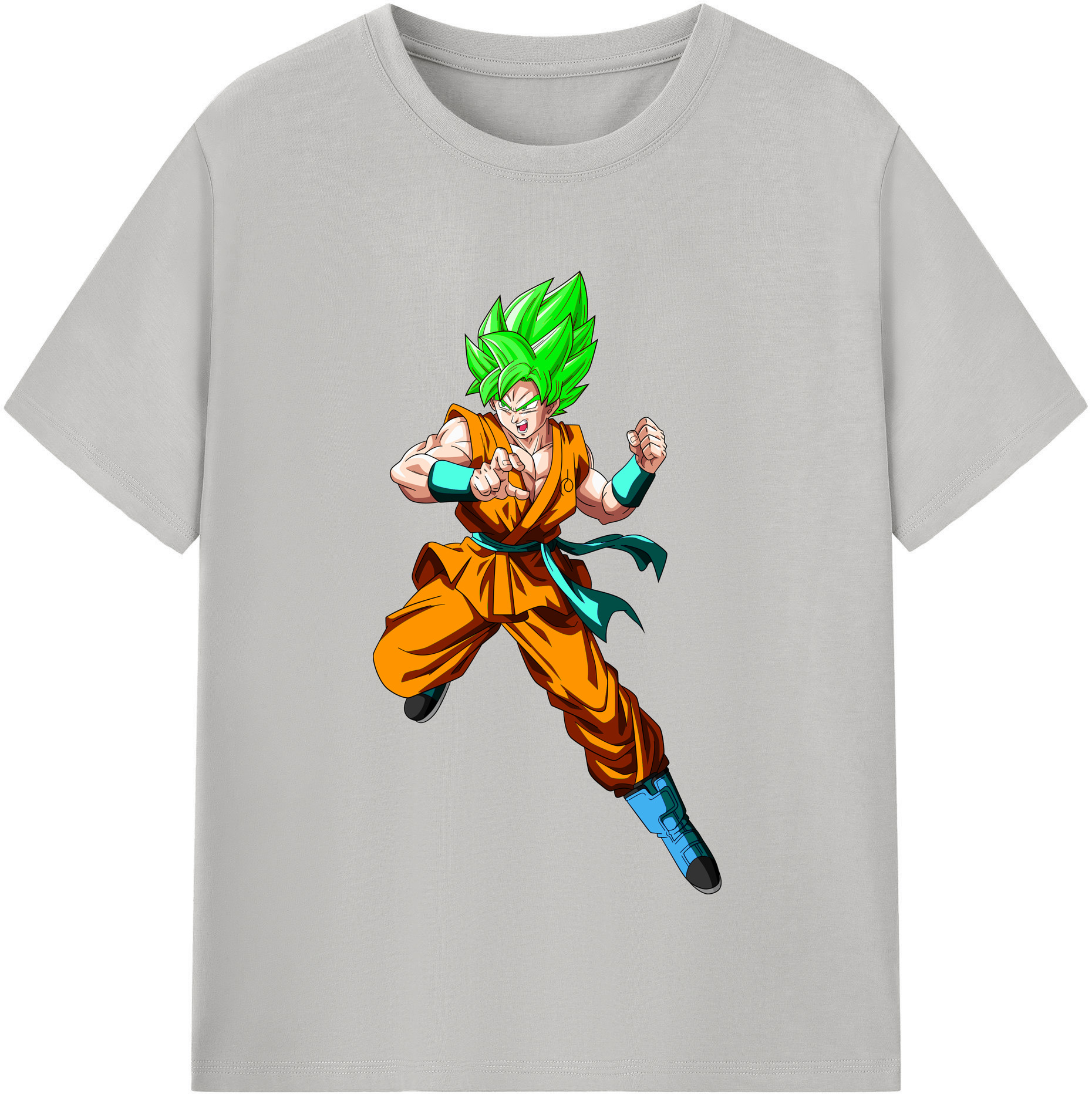 （画像用） ドラゴンボール 孫 悟飯（そんごはん）DRAGON BALL Son Gohan レディースカジュアルプリントTシャツ（綿100％）