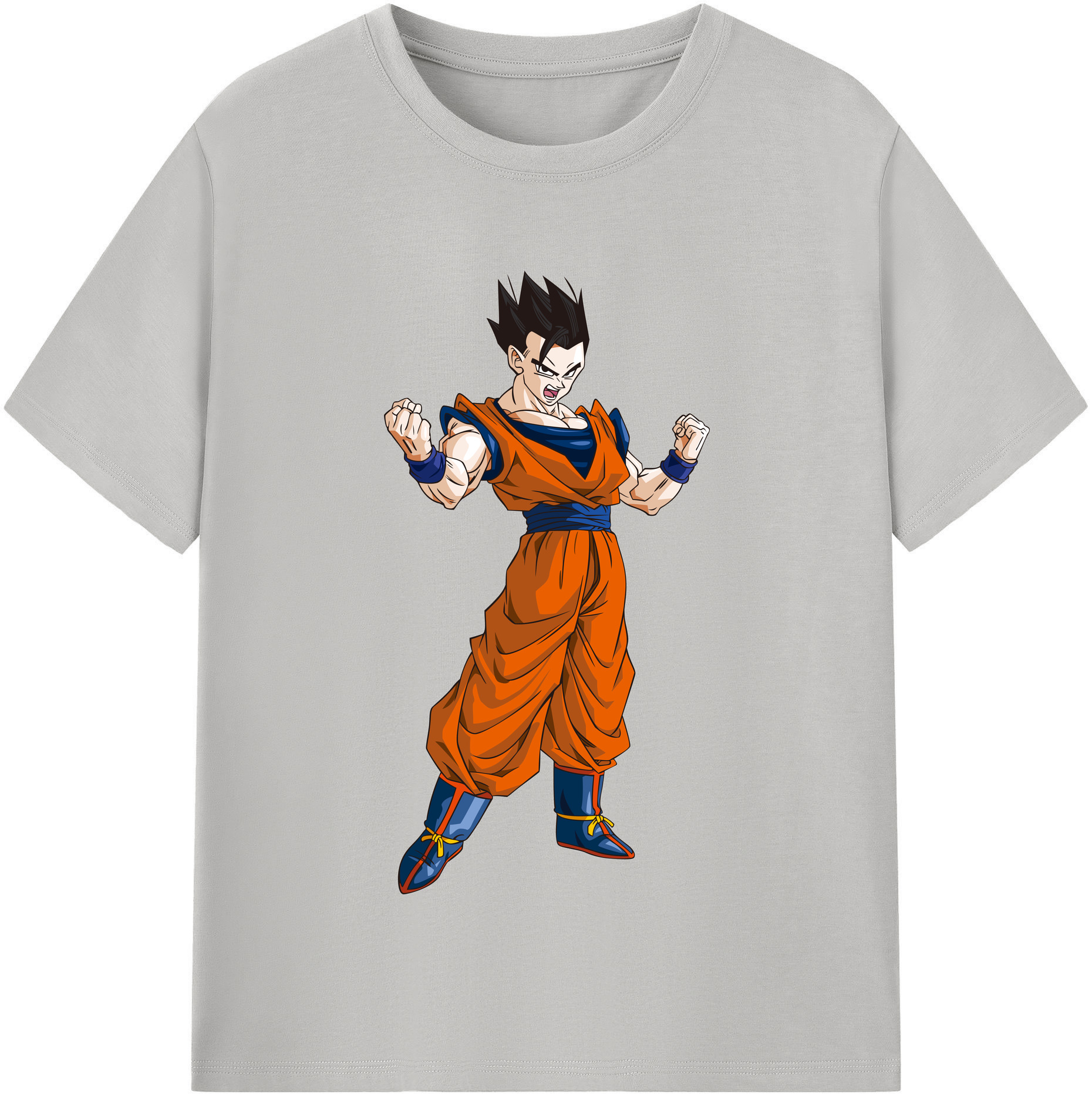 （画像用） ドラゴンボール 孫 悟飯（そんごはん）DRAGON BALL Son Gohan レディースカジュアルプリントTシャツ（綿100％）