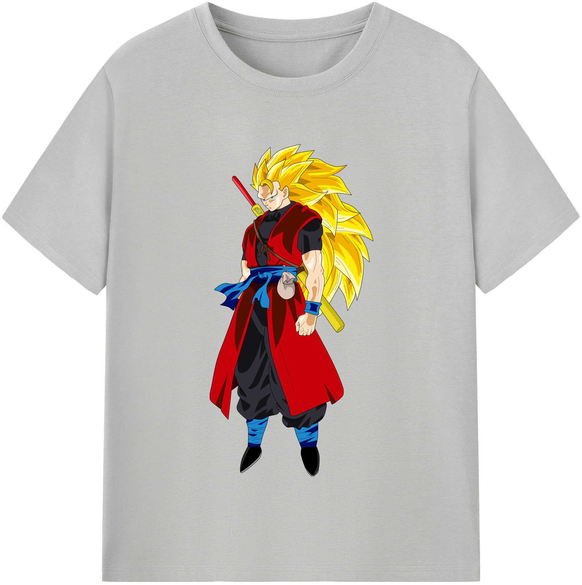 （画像用） ドラゴンボール トランクス（Torankusu）DRAGON BALL Trunks レディースカジュアルプリントTシャツ（綿100％）