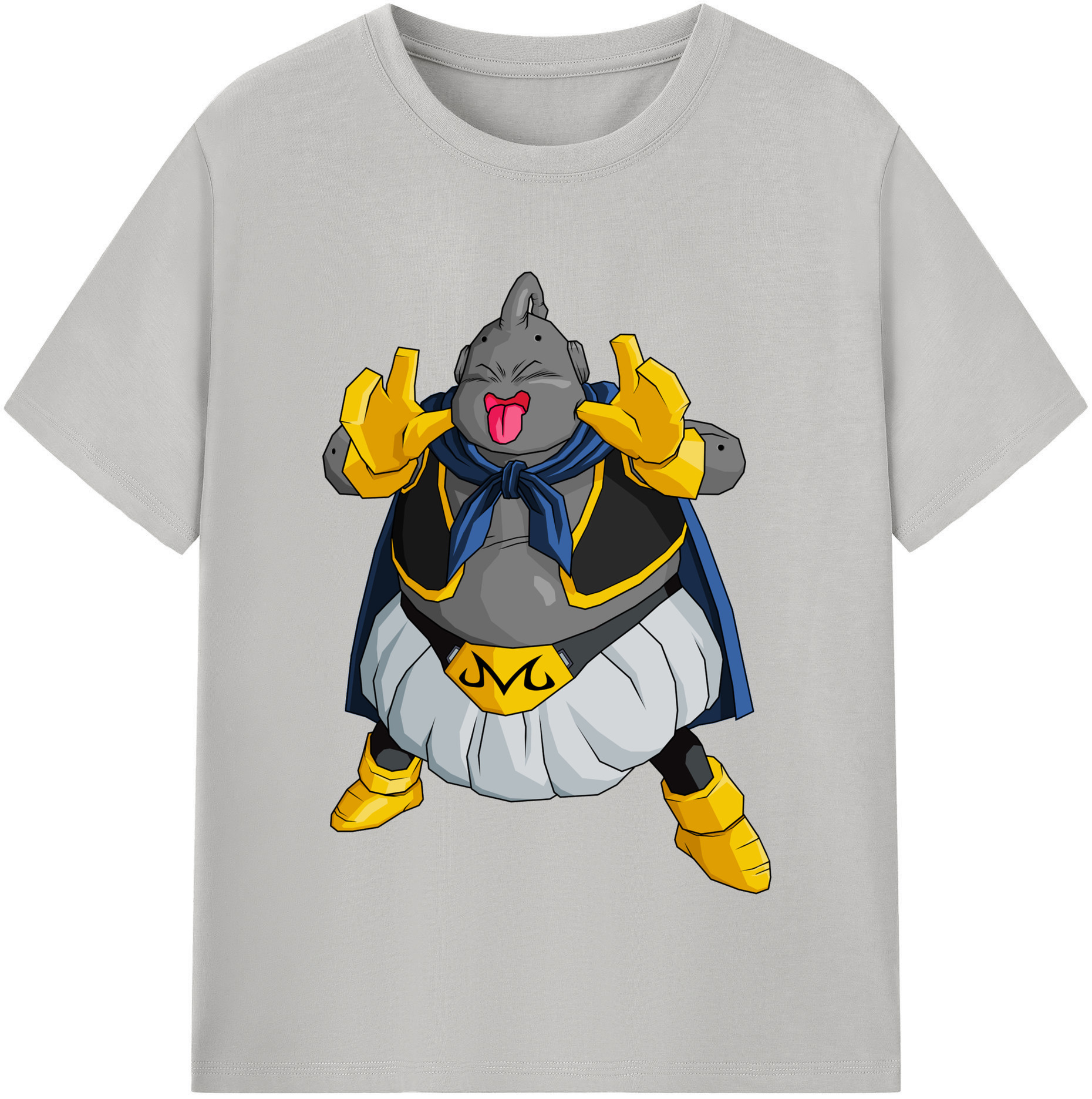 （画像用） ドラゴンボール 魔人ブウ DRAGON BALL Majin Buu レディースカジュアルプリントTシャツ（綿100％）