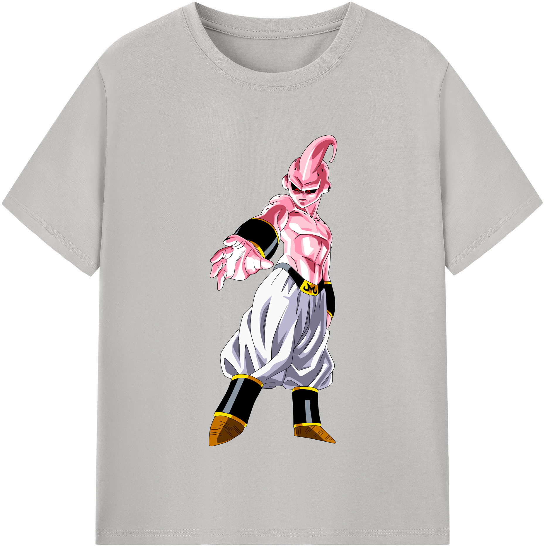 （画像用） ドラゴンボール 魔人ブウ DRAGON BALL Majin Buu レディースカジュアルプリントTシャツ（綿100％）
