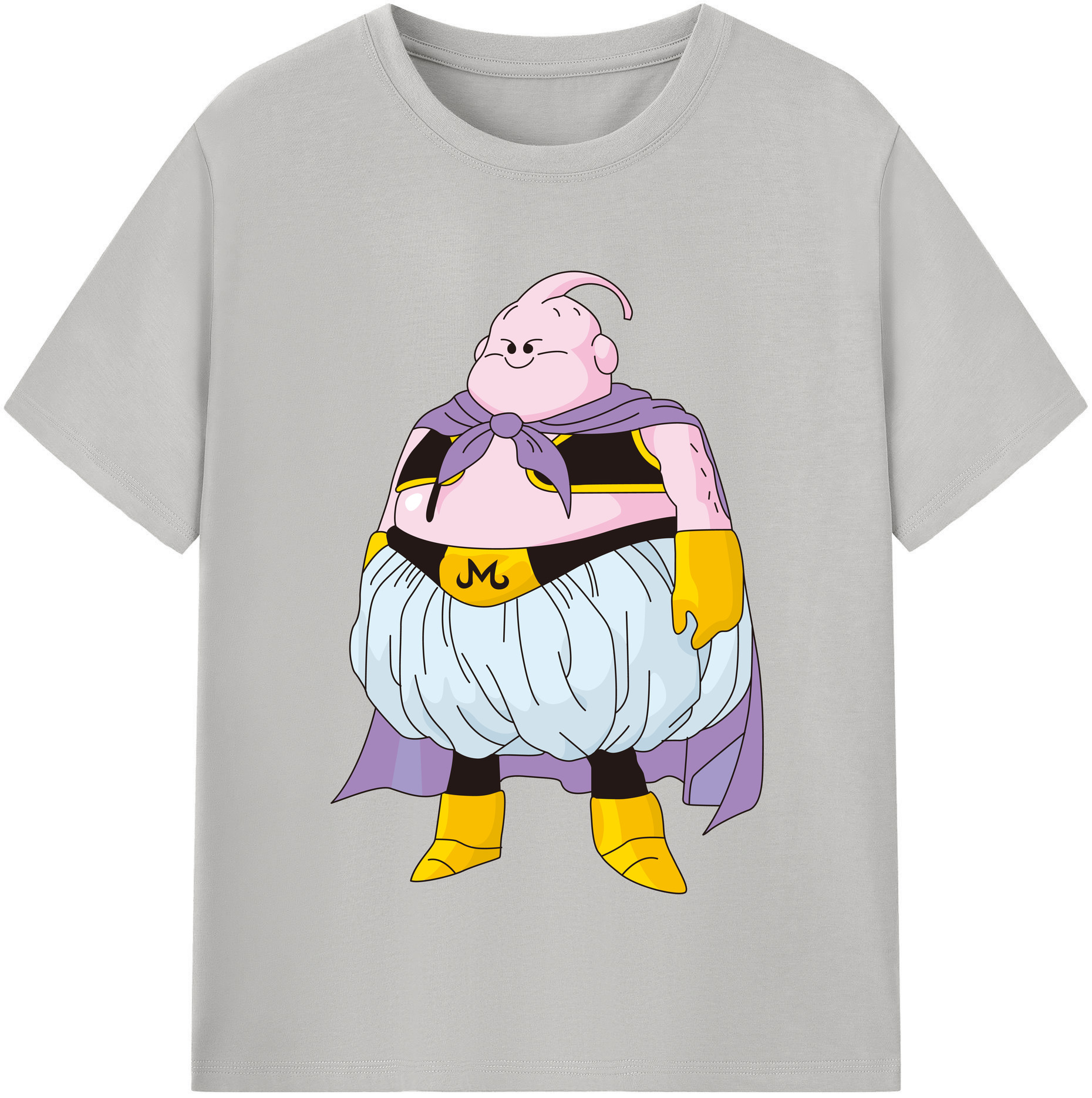 （画像用） ドラゴンボール 魔人ブウ DRAGON BALL Majin Buu レディースカジュアルプリントTシャツ（綿100％）
