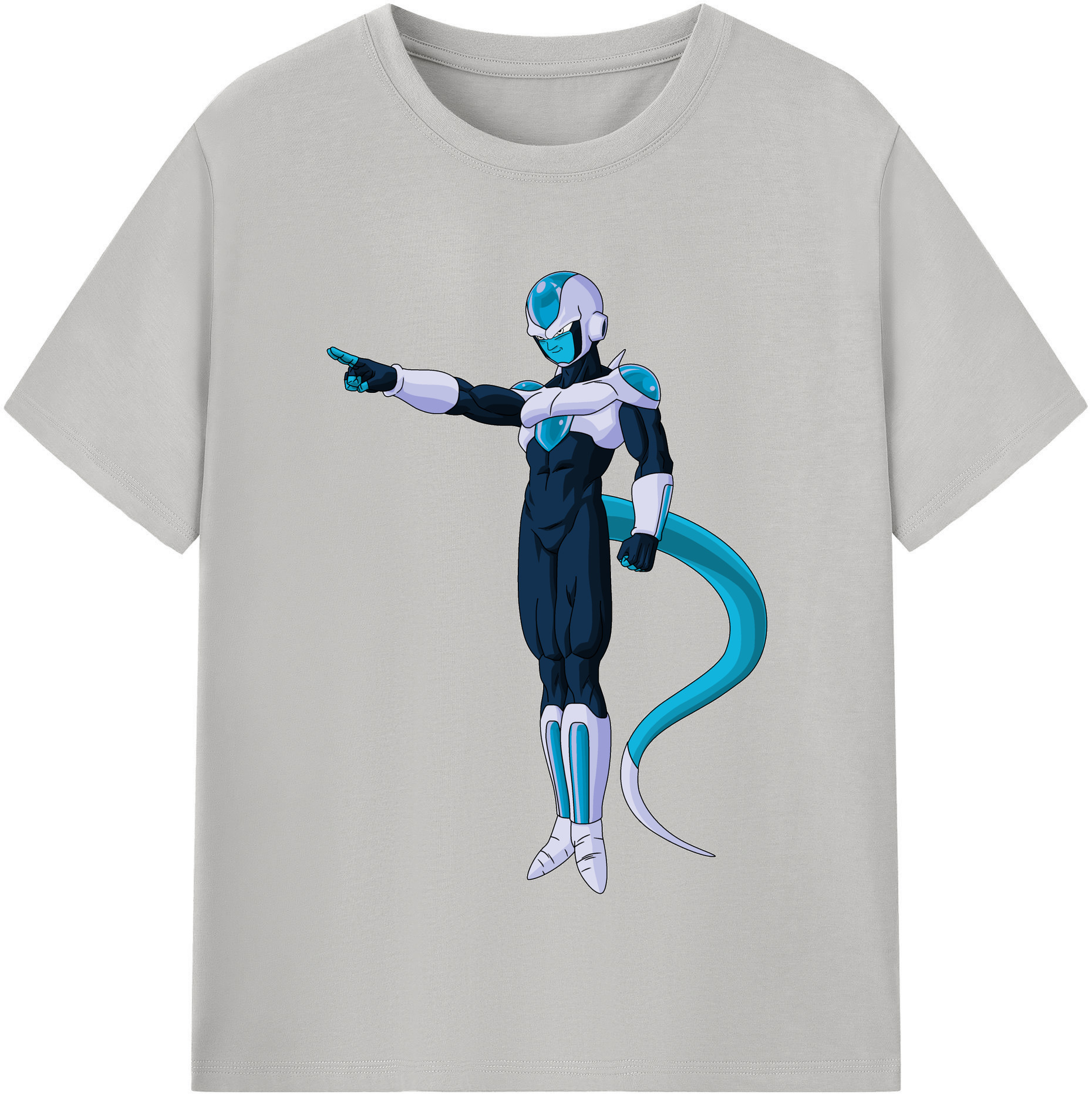 （画像用） ドラゴンボール フリーザ DRAGON BALL Frieza レディースカジュアルプリントTシャツ（綿100％）