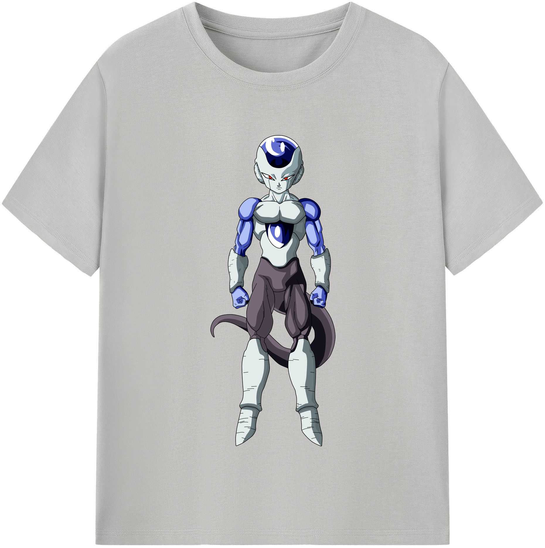 （画像用） ドラゴンボール フリーザ DRAGON BALL Frieza レディースカジュアルプリントTシャツ（綿100％）