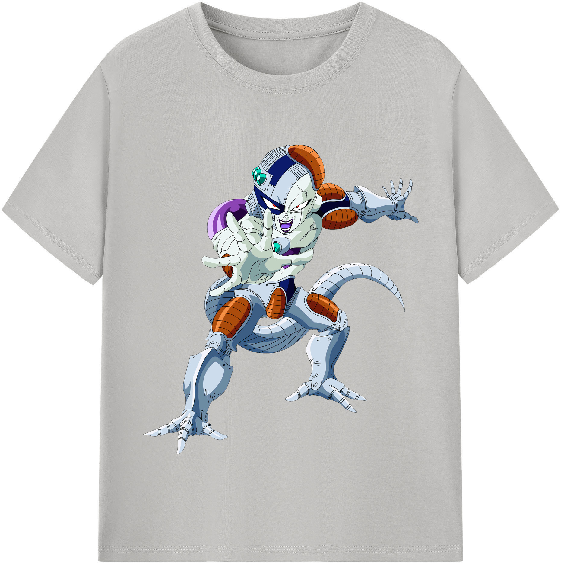 （画像用） ドラゴンボール フリーザ DRAGON BALL Frieza レディースカジュアルプリントTシャツ（綿100％）