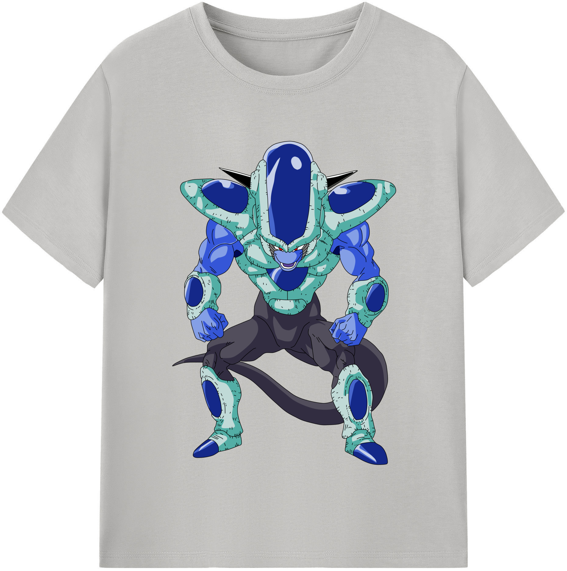 （画像用） ドラゴンボール フリーザ DRAGON BALL Frieza レディースカジュアルプリントTシャツ（綿100％）
