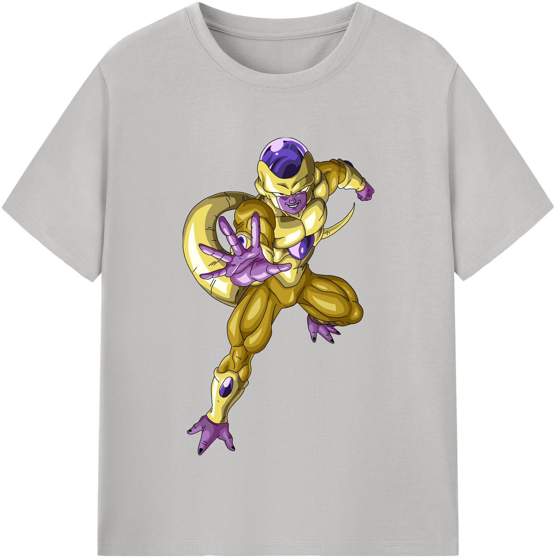 （画像用） ドラゴンボール フリーザ DRAGON BALL Frieza レディースカジュアルプリントTシャツ（綿100％）