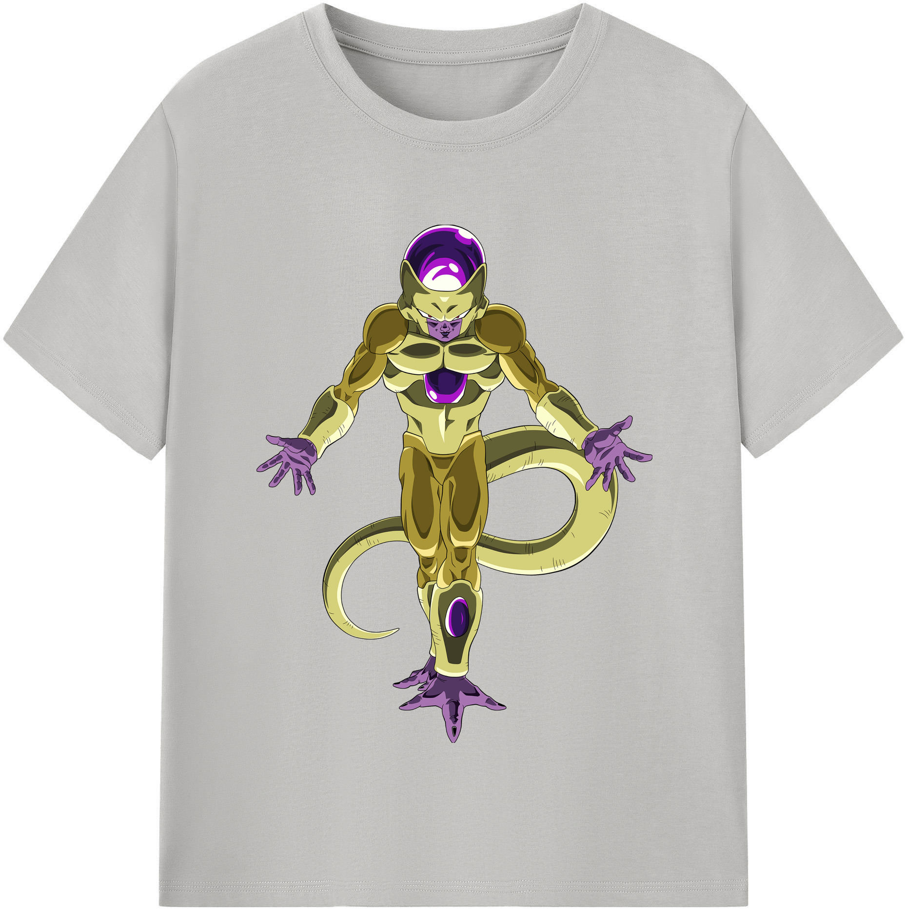 （画像用） ドラゴンボール フリーザ DRAGON BALL Frieza レディースカジュアルプリントTシャツ（綿100％）