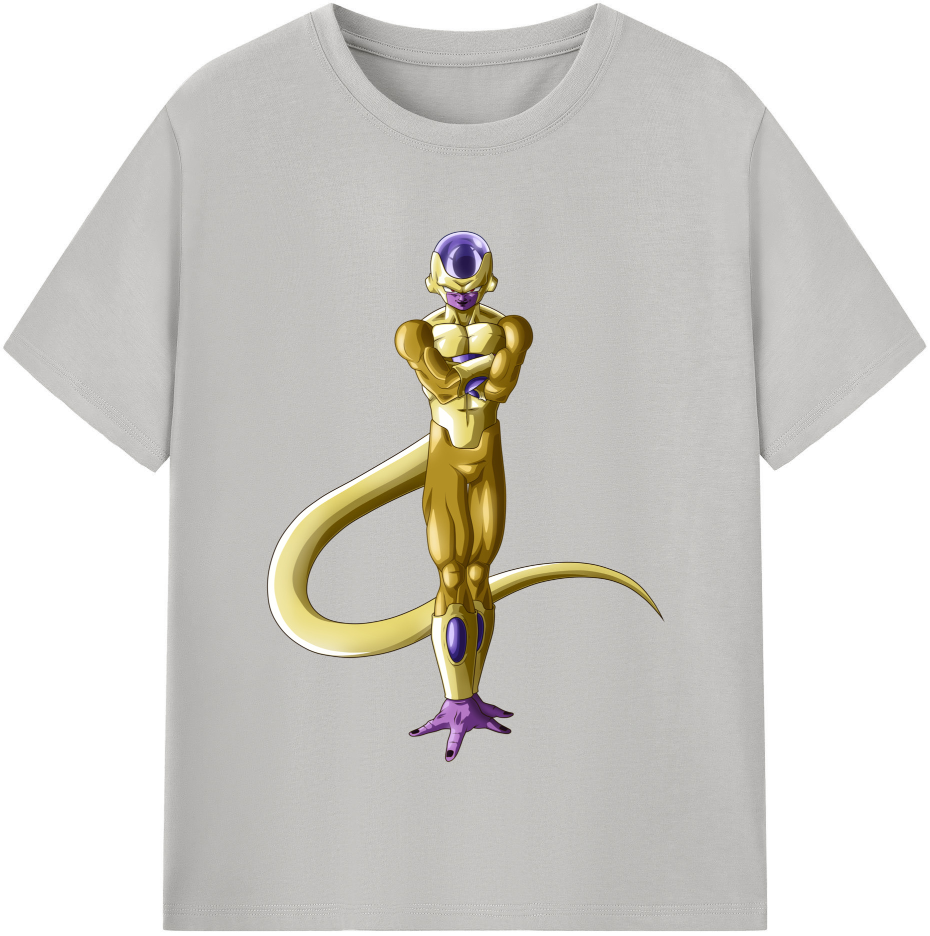 （画像用） ドラゴンボール フリーザ DRAGON BALL Frieza レディースカジュアルプリントTシャツ（綿100％）