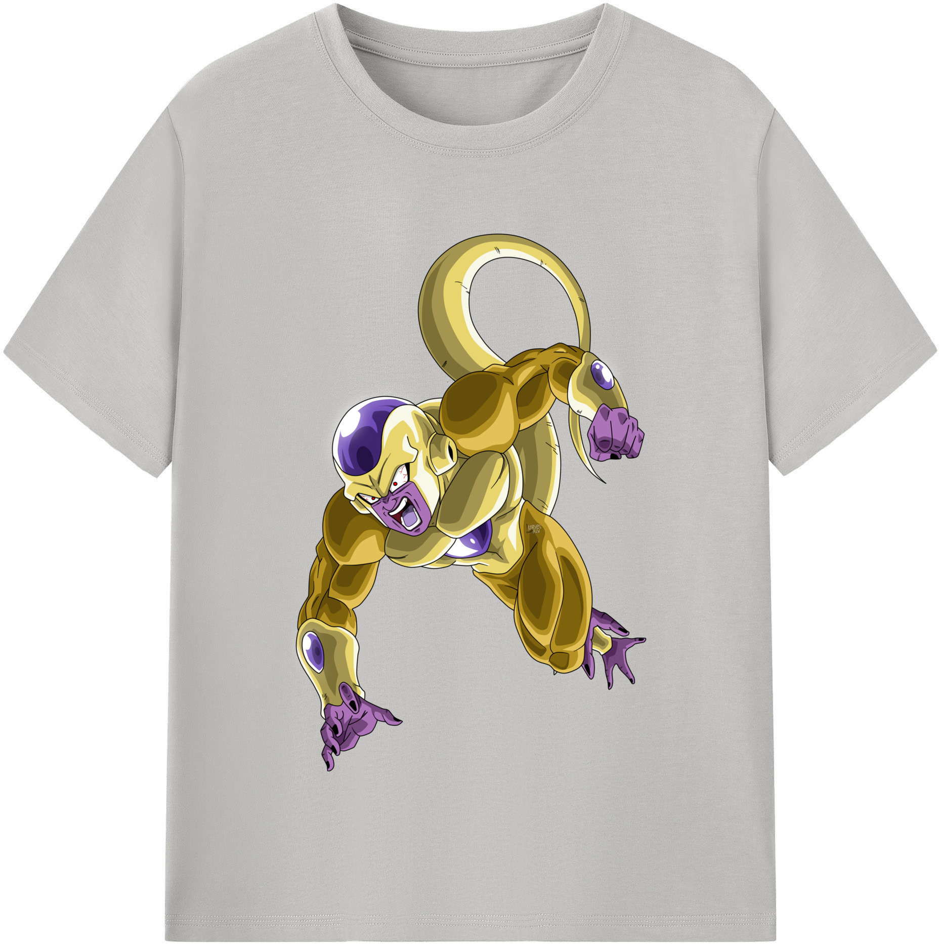 （画像用） ドラゴンボール フリーザ DRAGON BALL Frieza レディースカジュアルプリントTシャツ（綿100％）