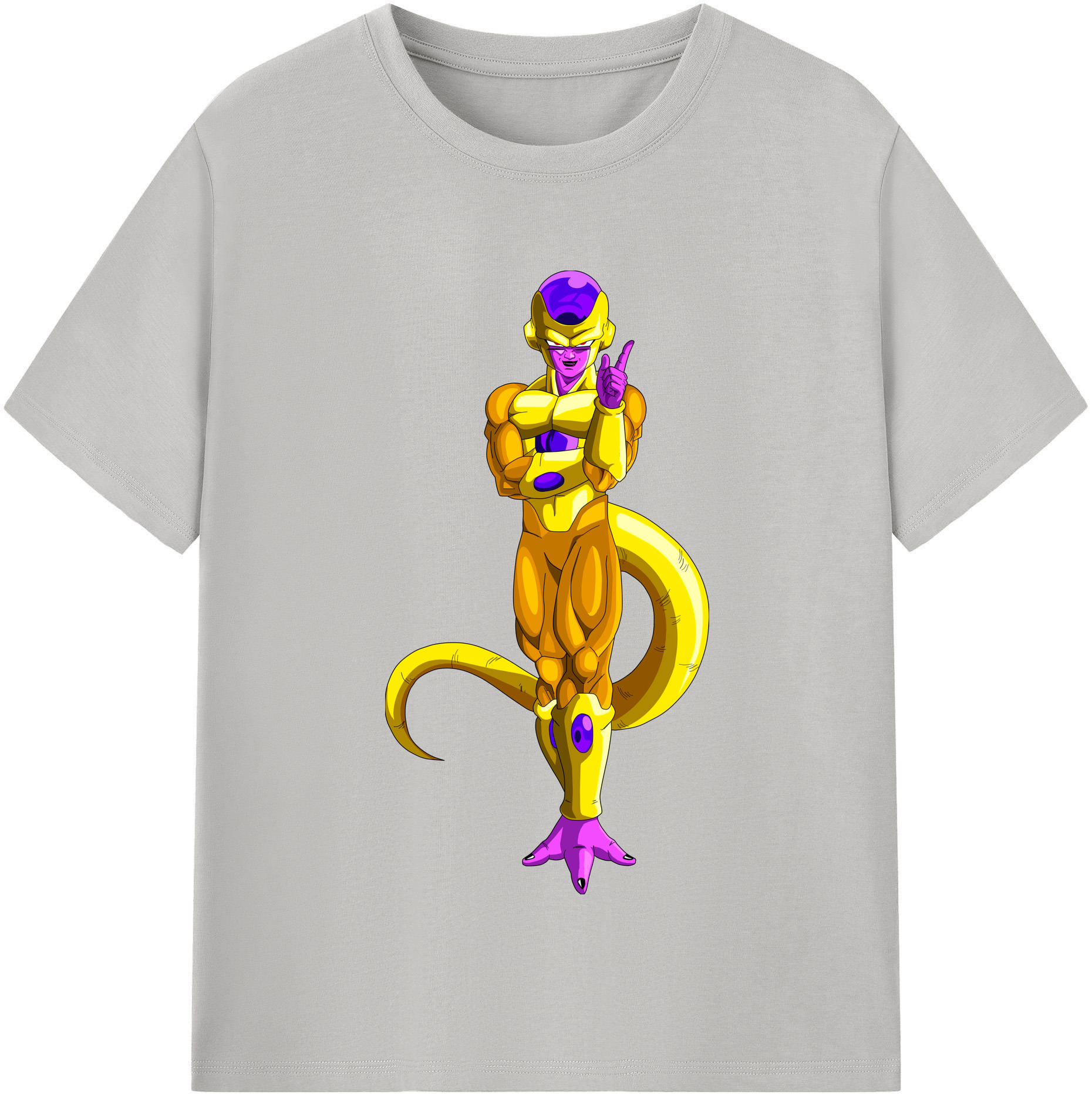 （画像用） ドラゴンボール フリーザ DRAGON BALL Frieza レディースカジュアルプリントTシャツ（綿100％）