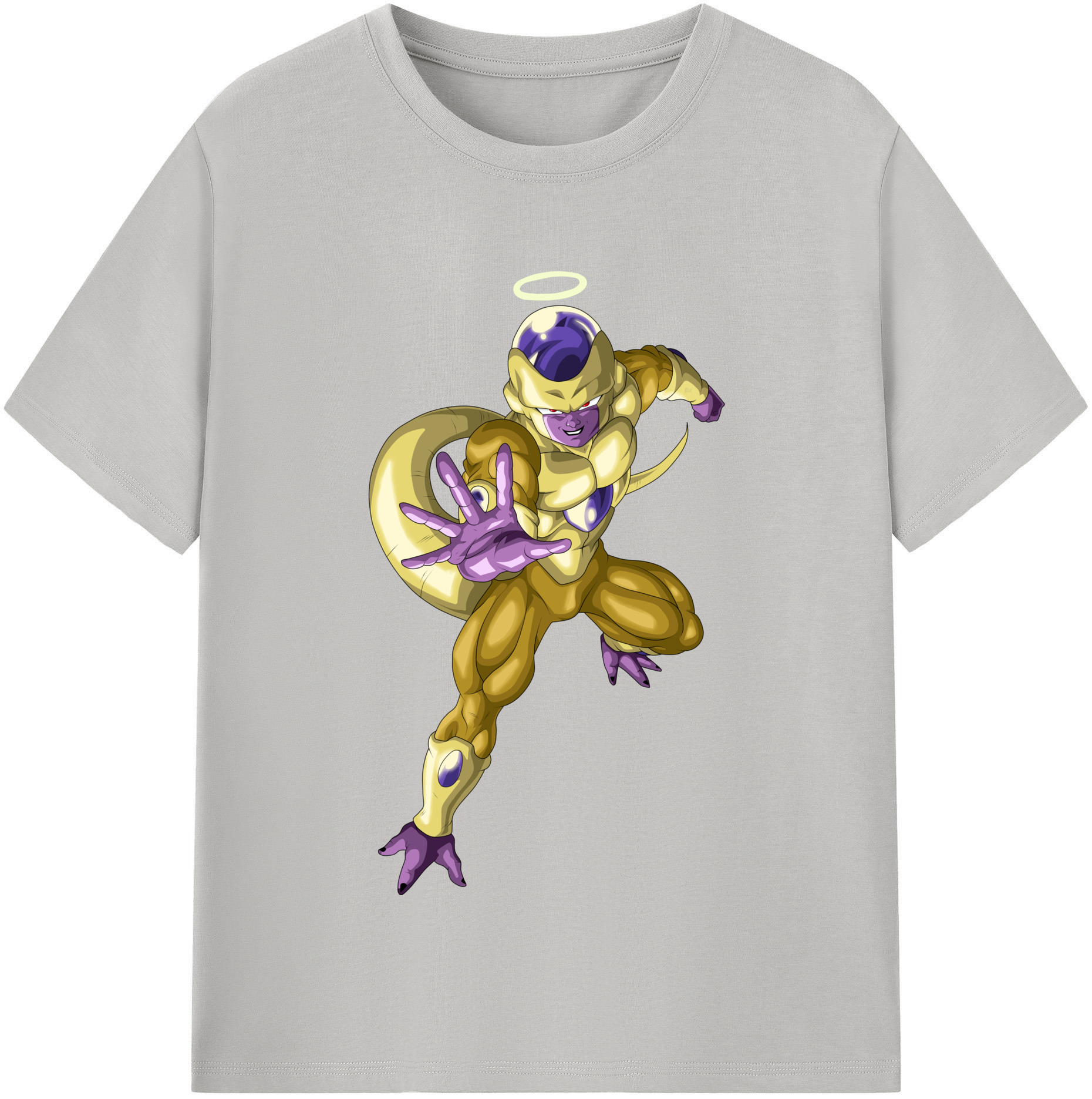 （画像用） ドラゴンボール フリーザ DRAGON BALL Frieza レディースカジュアルプリントTシャツ（綿100％）