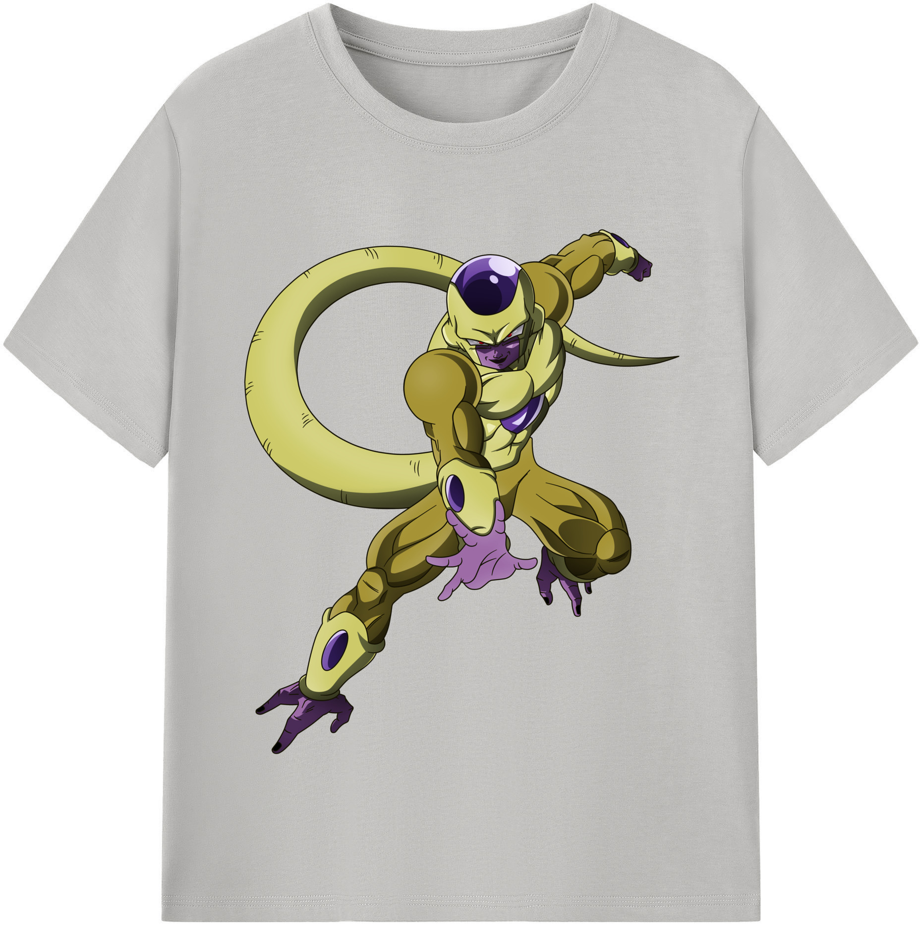 （画像用） ドラゴンボール フリーザ DRAGON BALL Frieza レディースカジュアルプリントTシャツ（綿100％）