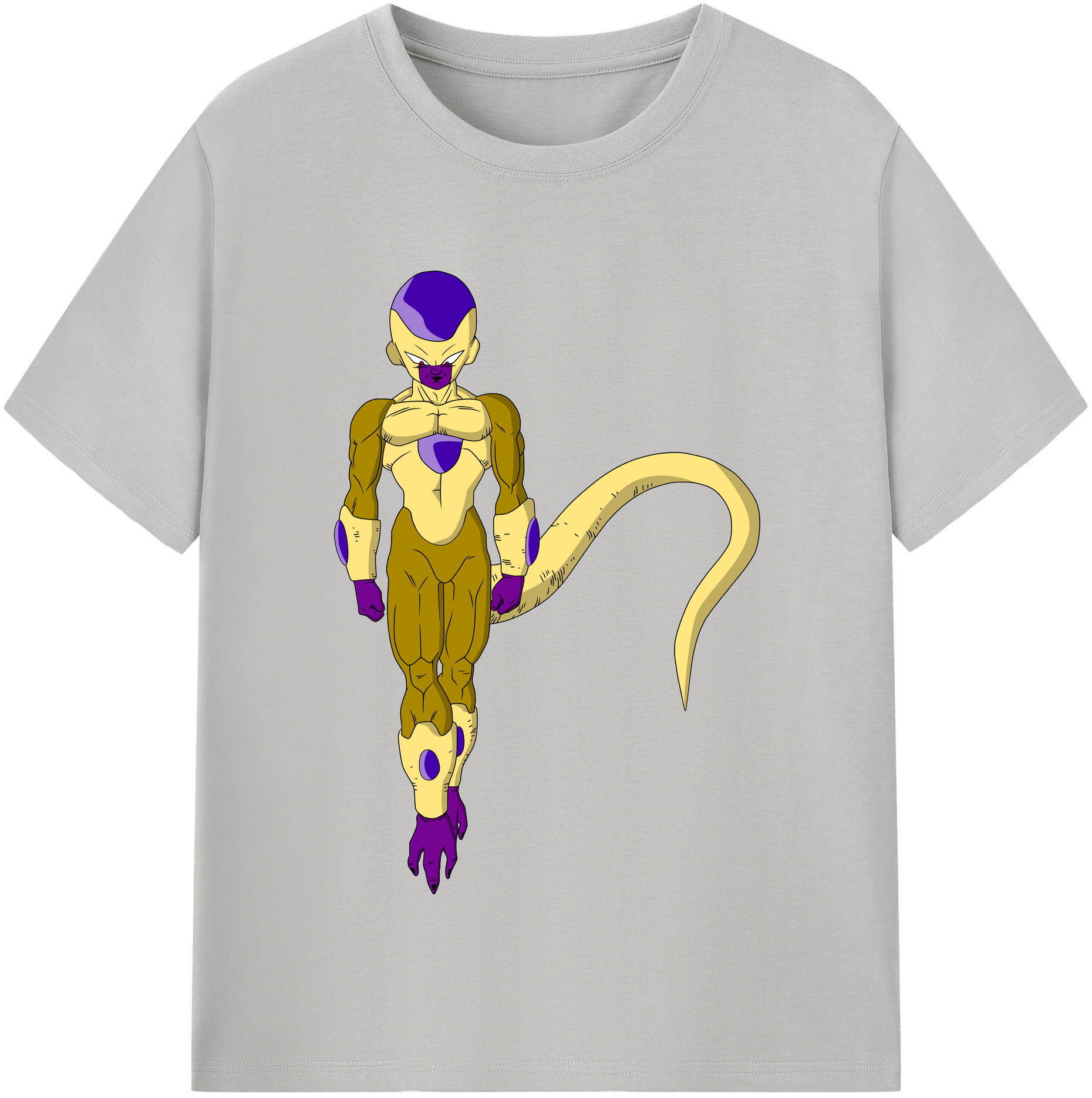 （画像用） ドラゴンボール フリーザ DRAGON BALL Frieza レディースカジュアルプリントTシャツ（綿100％）